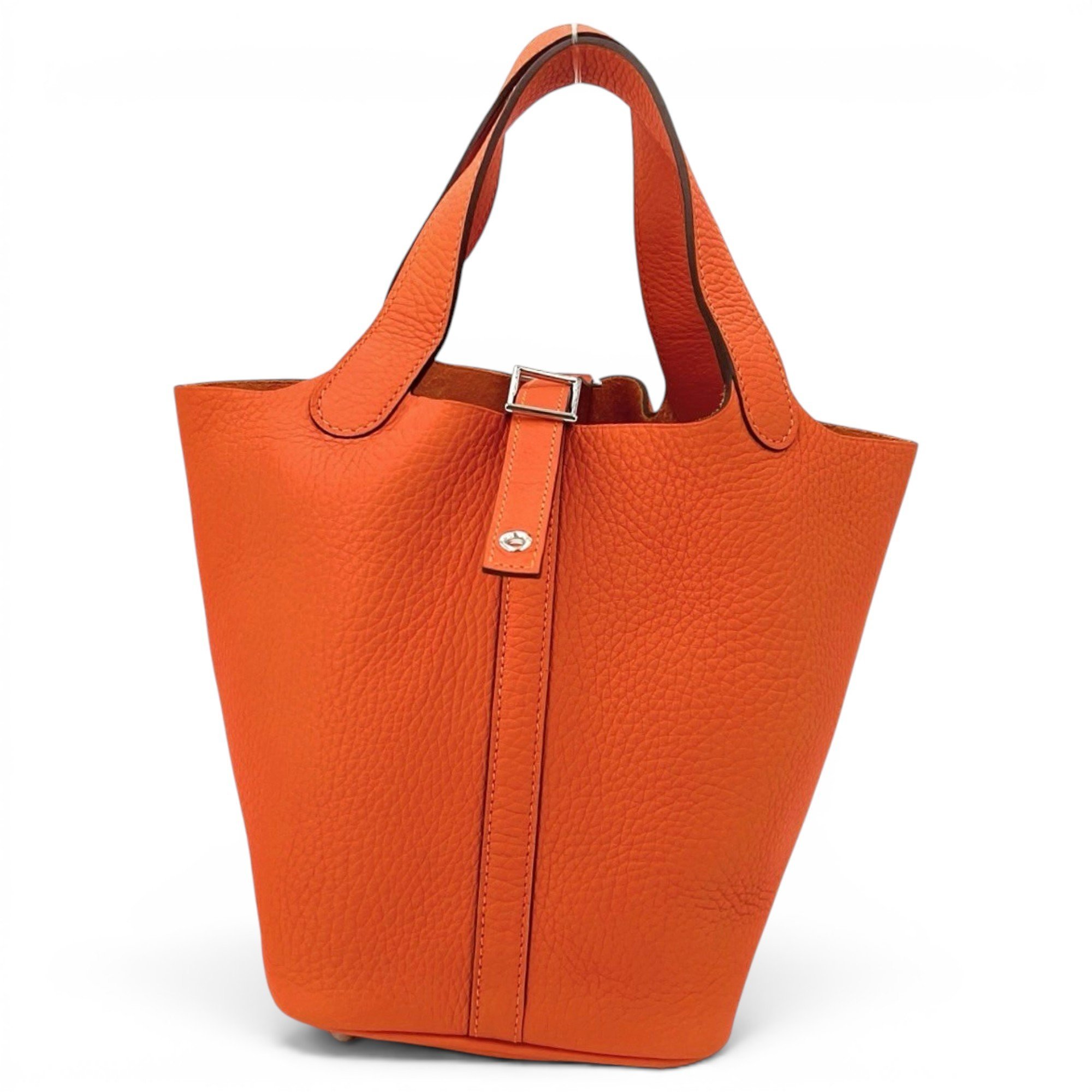 Picotin leather handbag