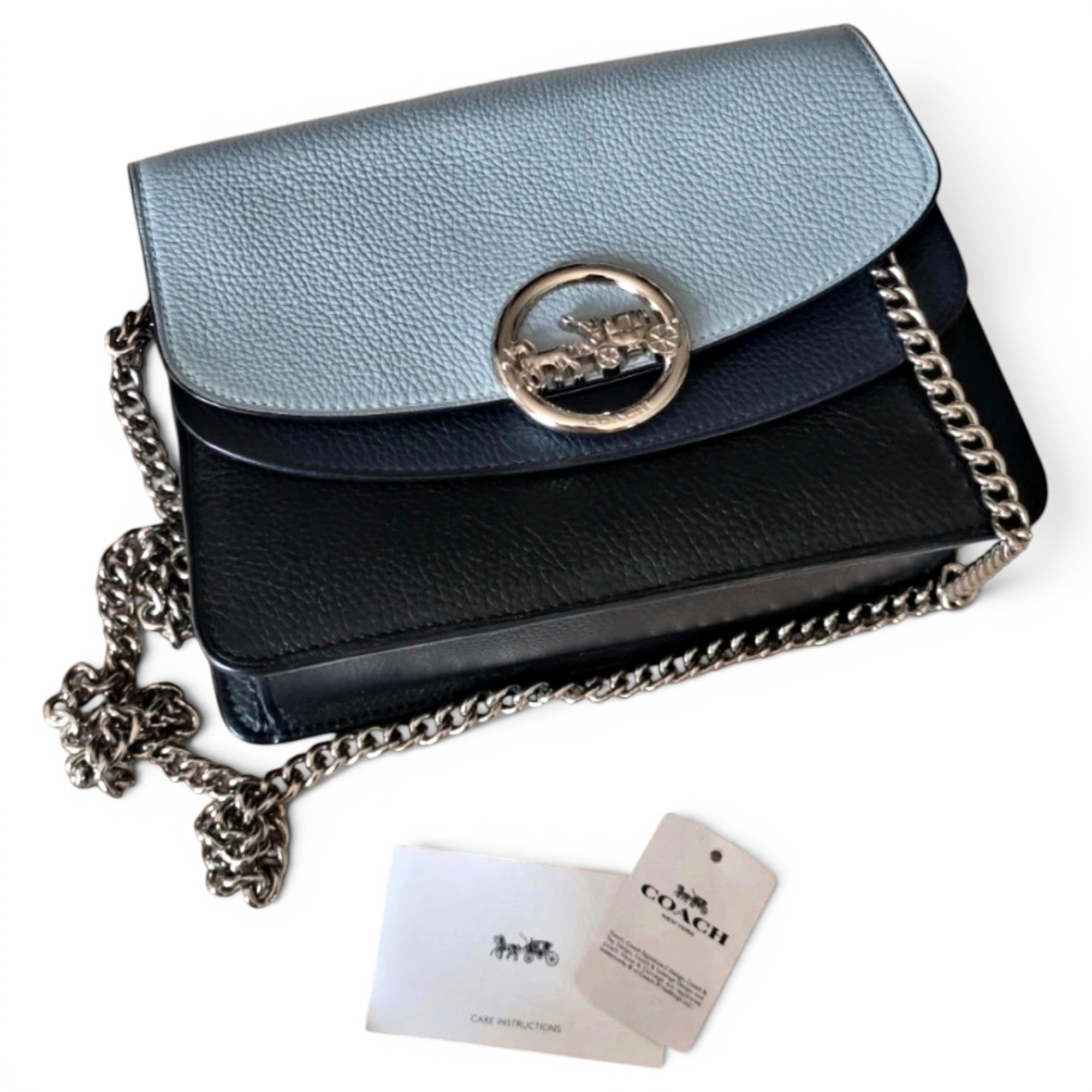Leather handbag