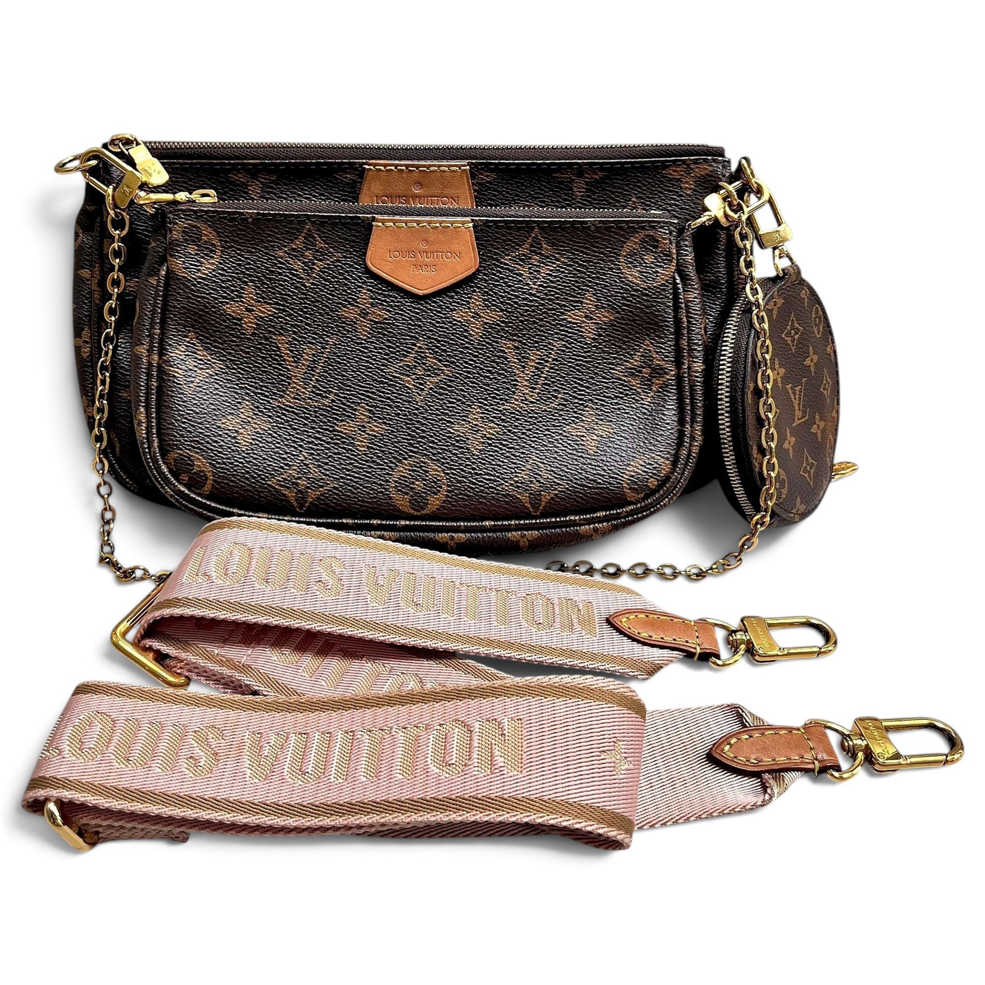 Louis Vuitton Multi Pochette Accessoires leather handbag