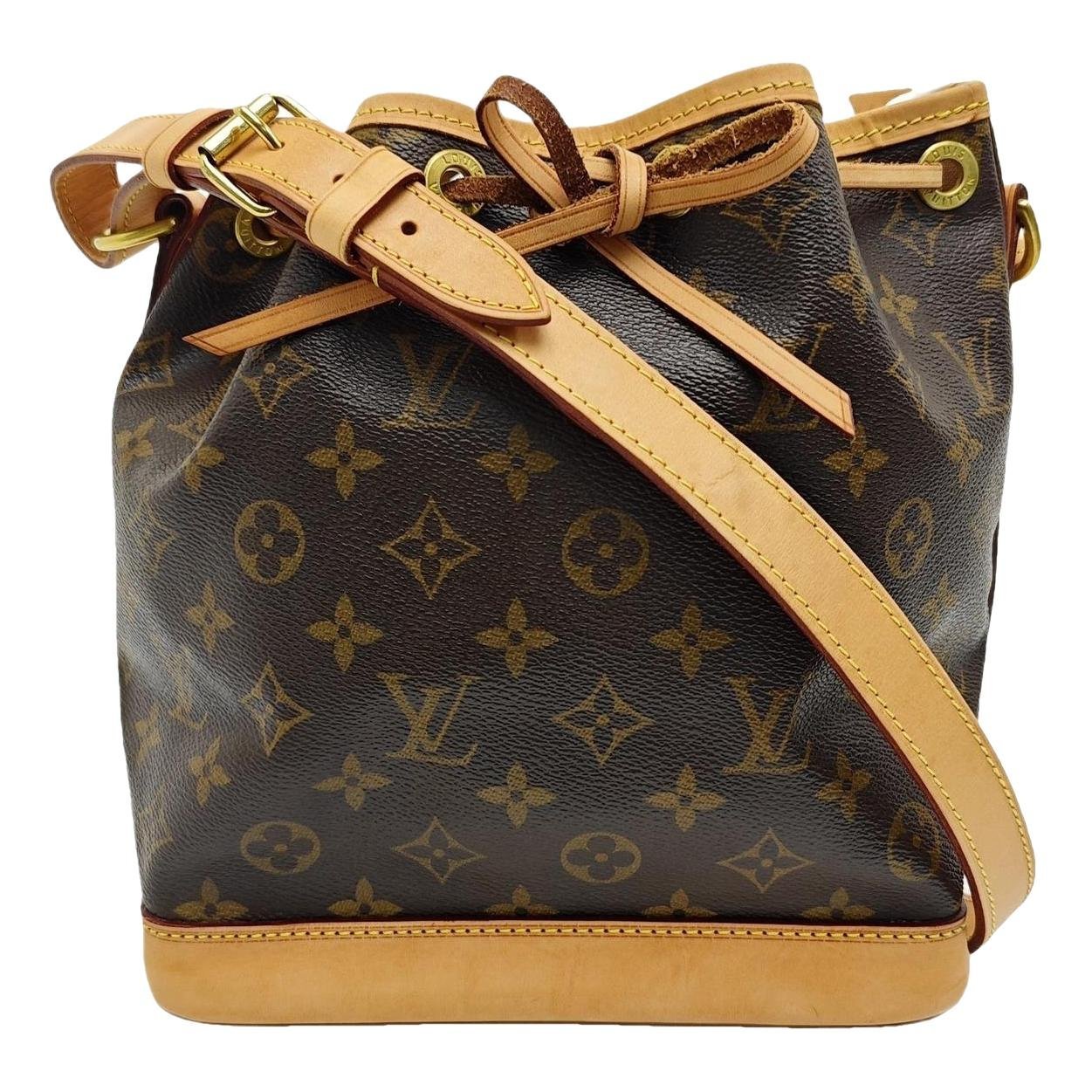 Nano Noé leather handbag