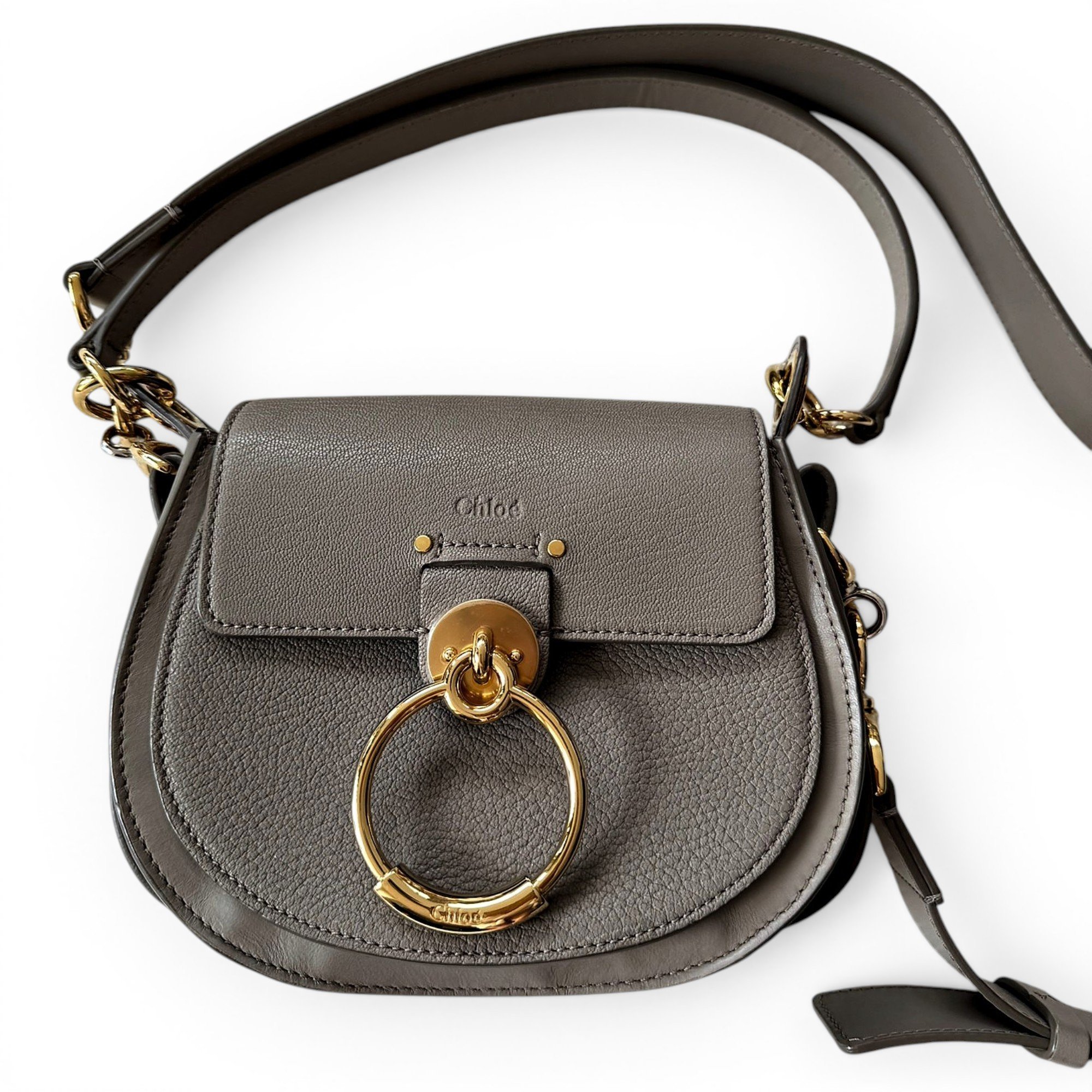 Tess leather handbag
