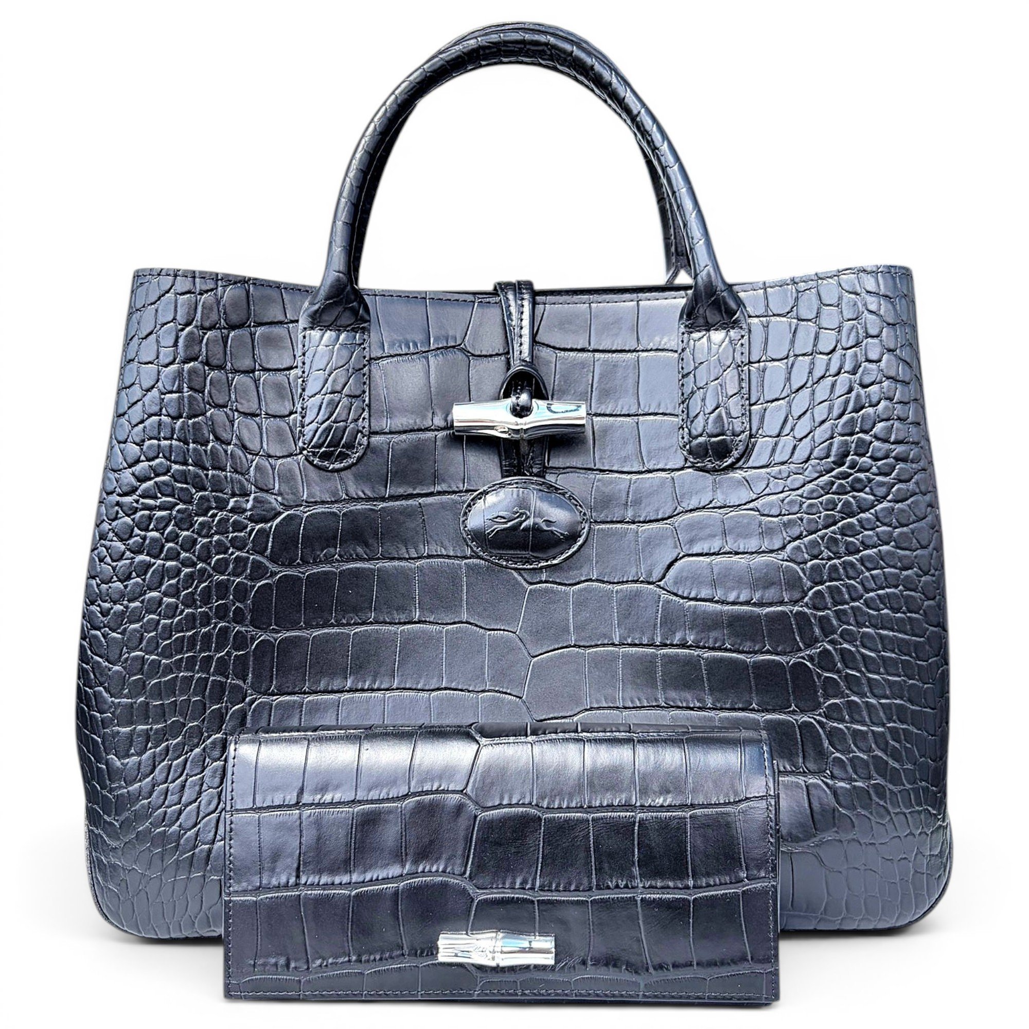 Roseau leather handbag