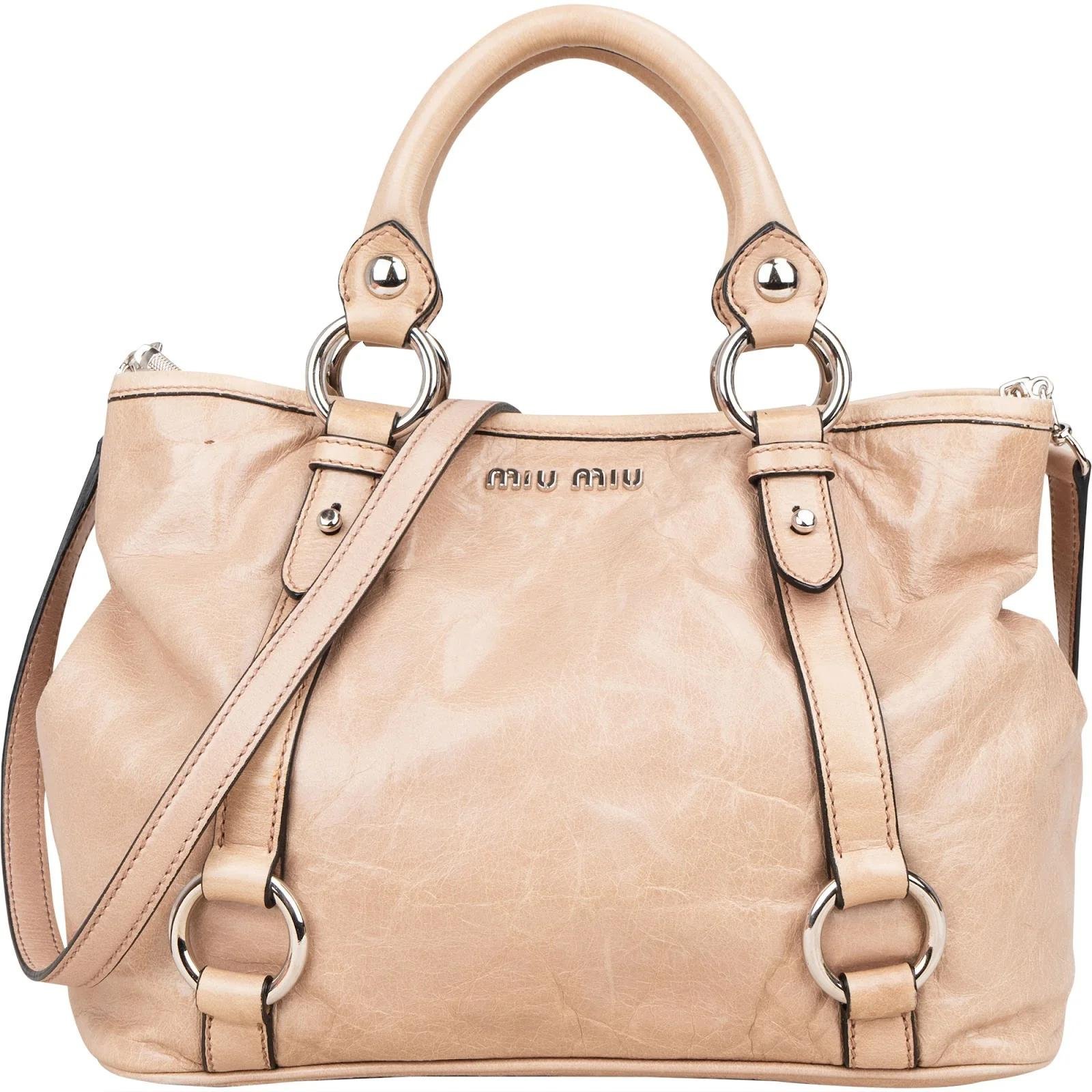 Vitello leather handbag