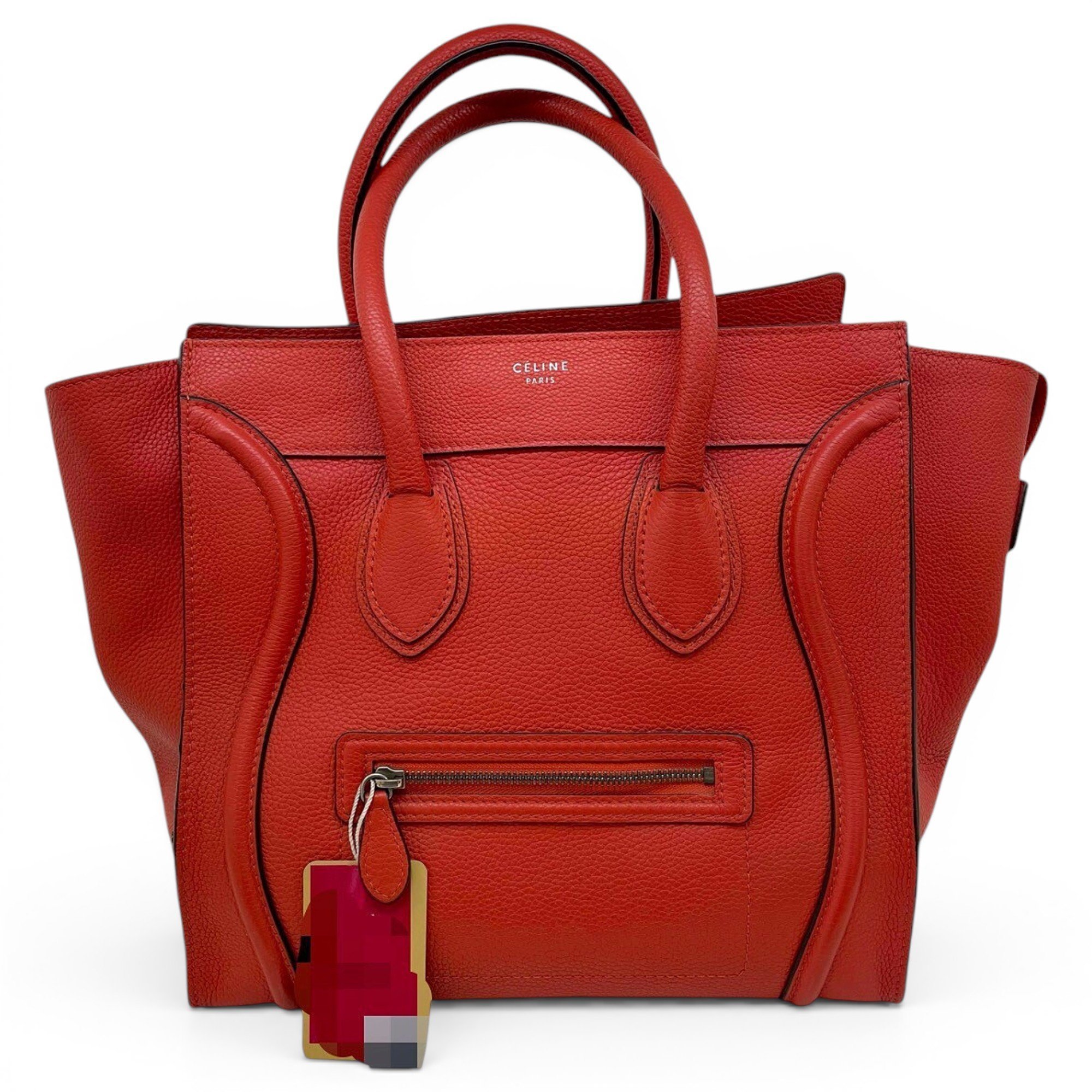 Luggage leather handbag