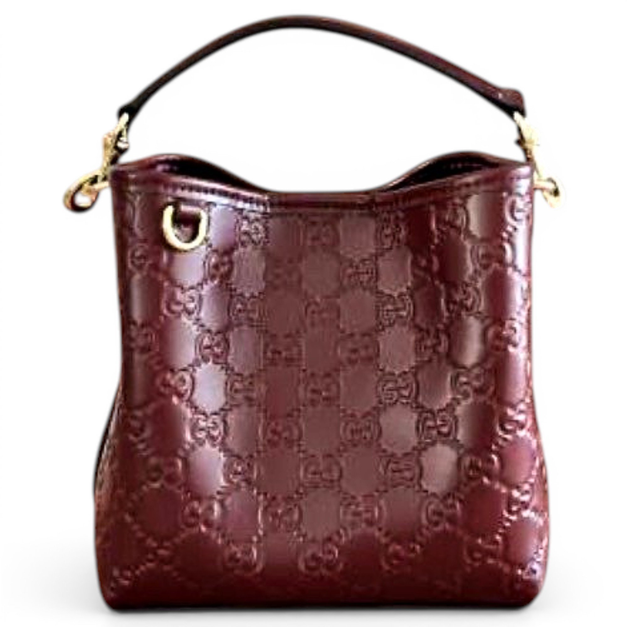 Leather crossbody bag