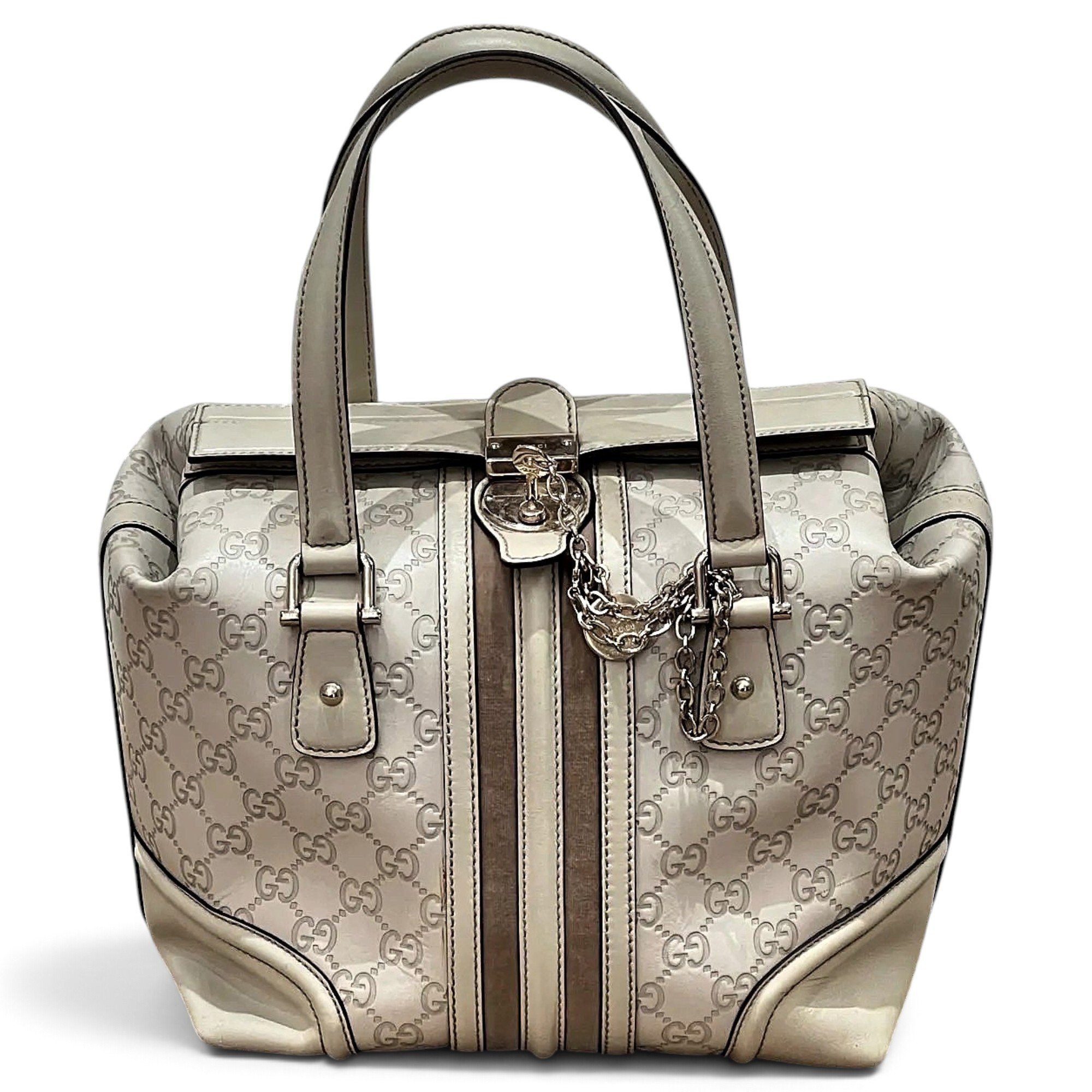 Leather handbag