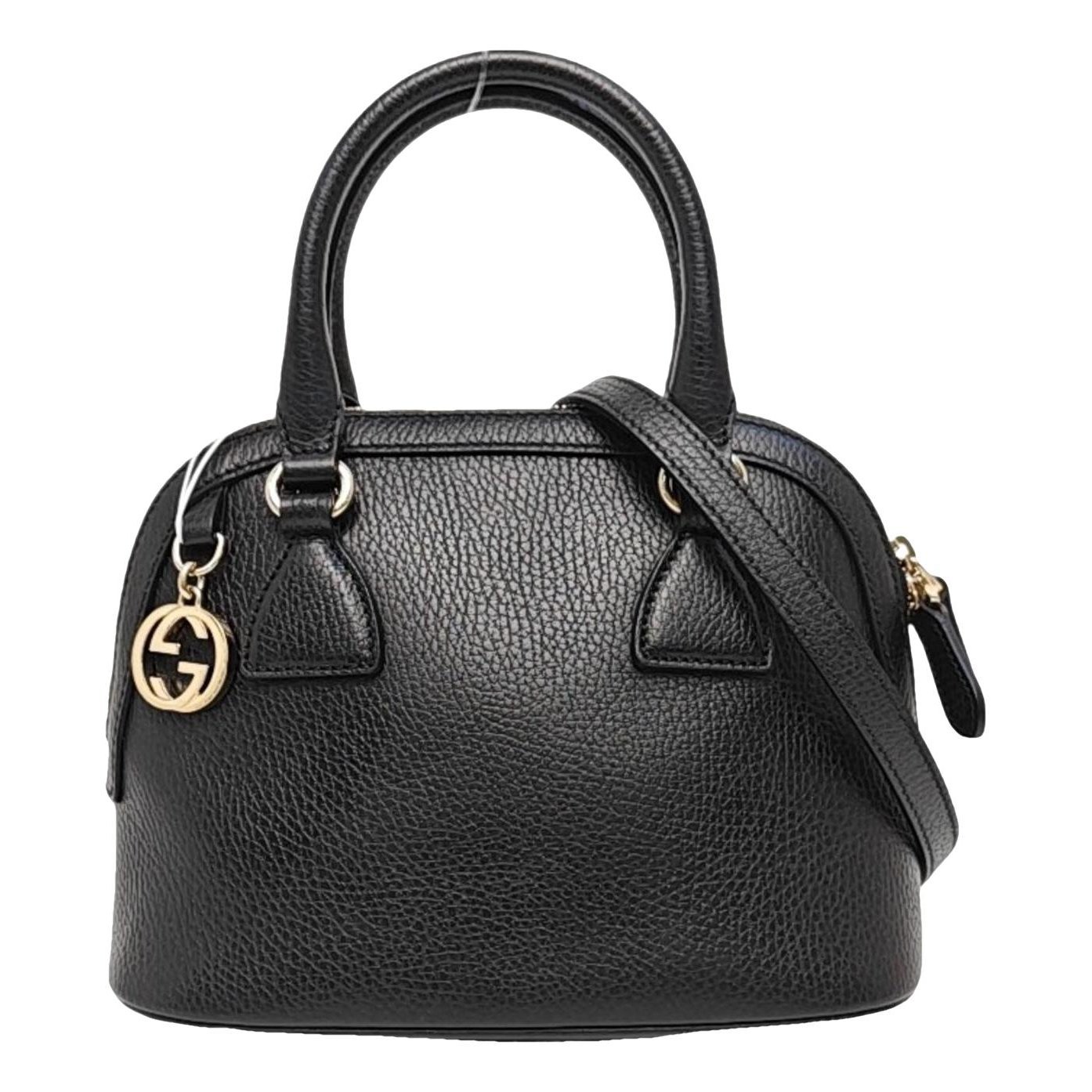 Ophidia Dome leather handbag