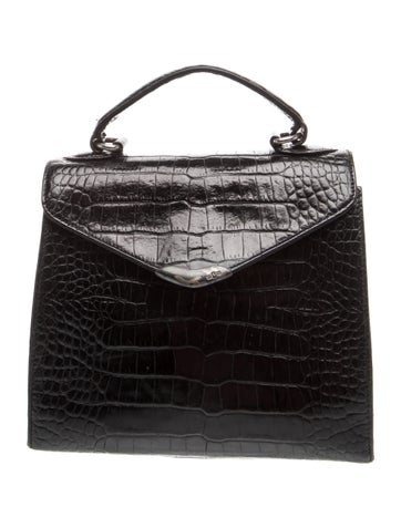 Leather Top Handle Bag