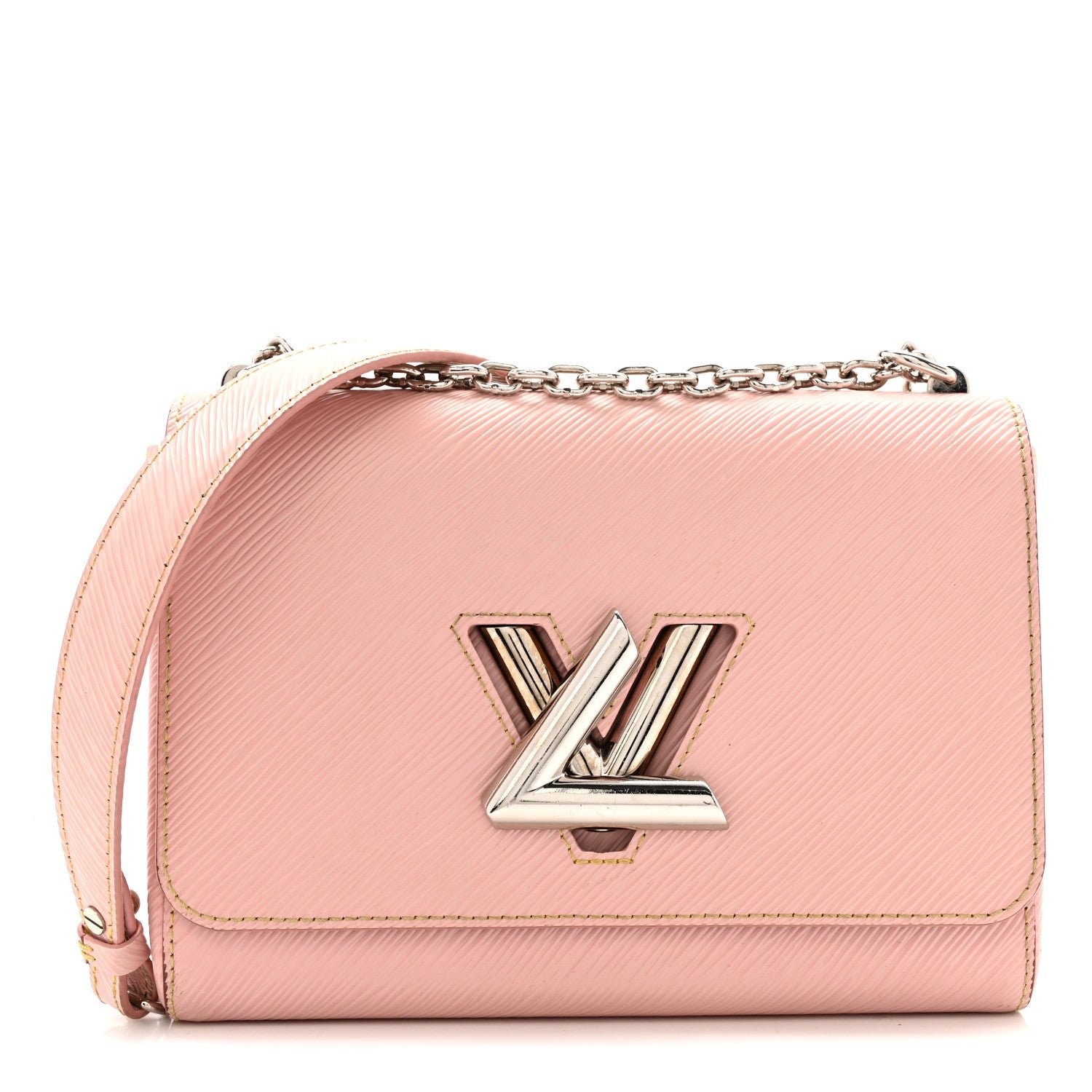 Louis Vuitton Louis Vuitton Epi Twist Shoulder Bag MM Rose Ballerine