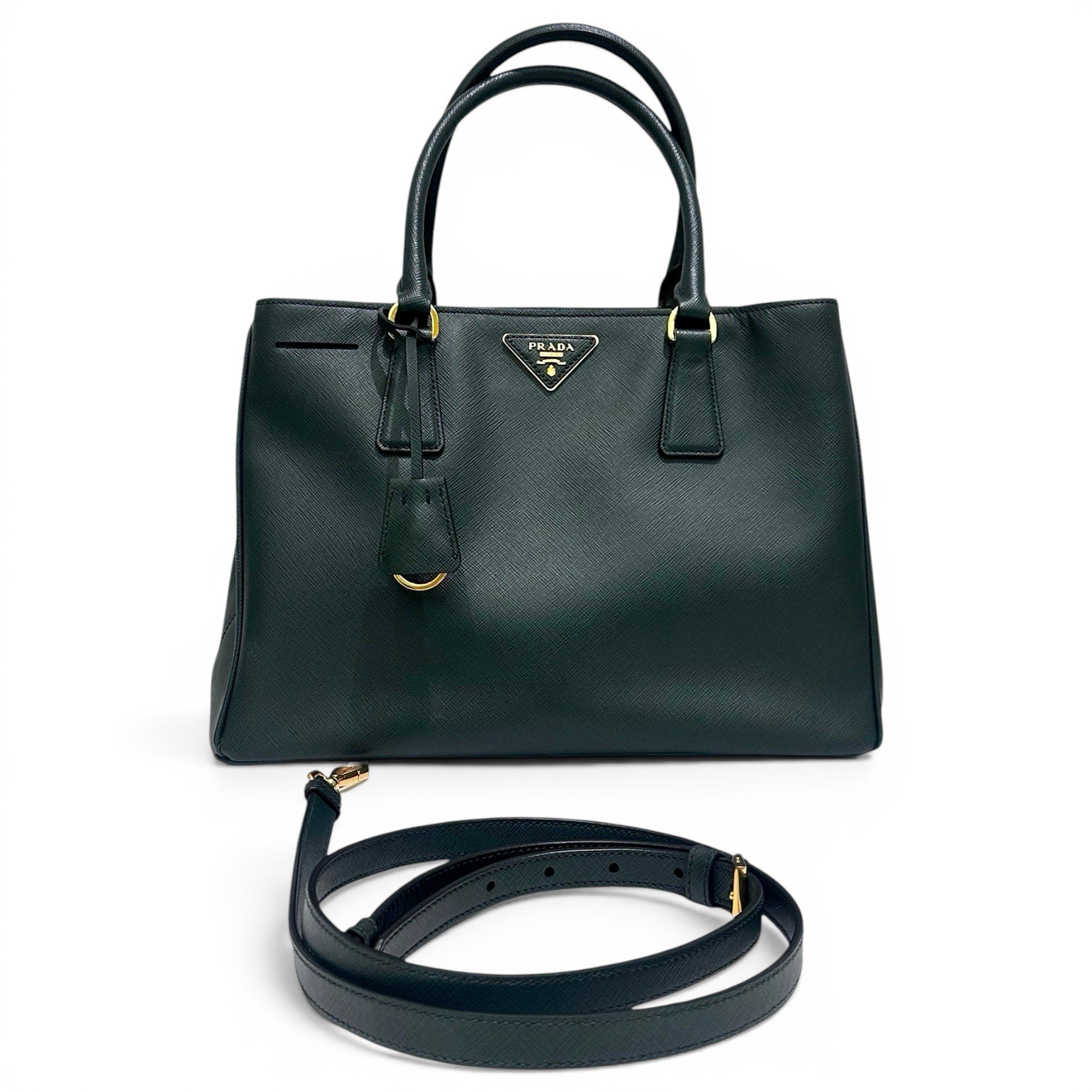 Galleria leather handbag