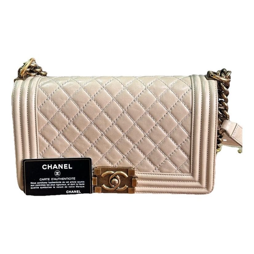Boy leather crossbody bag