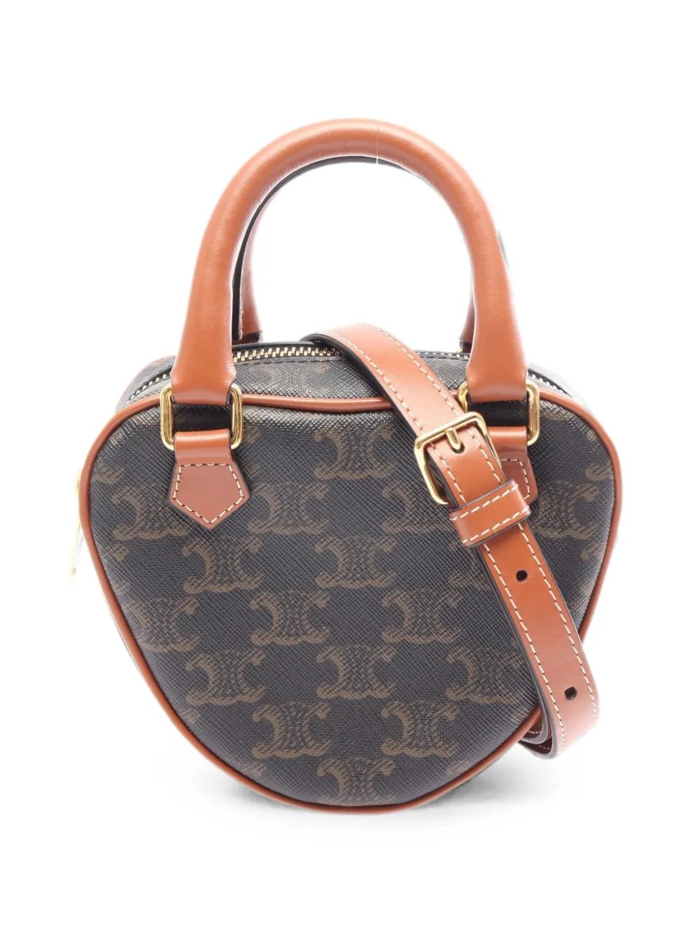 2010s Triomphe heart-shaped mini bag
