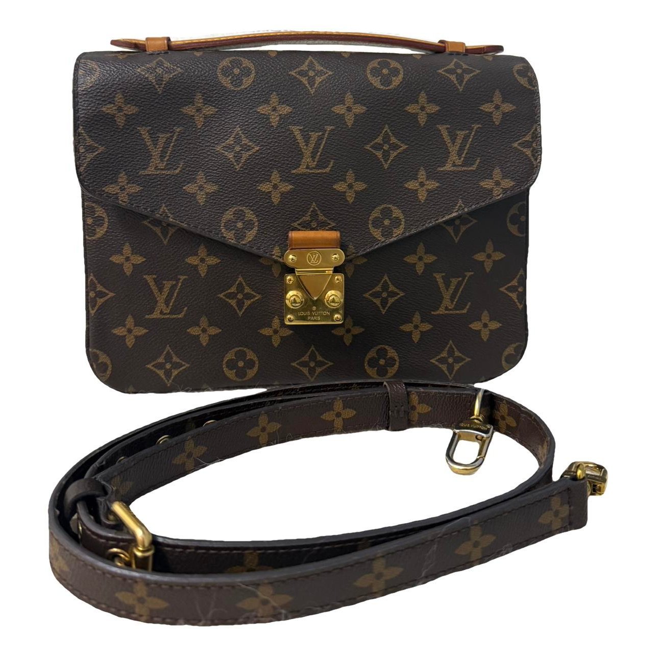 Metis leather crossbody bag