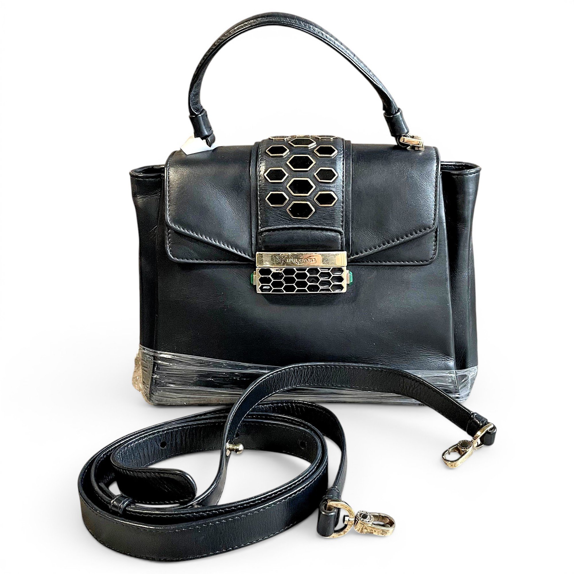 Leather handbag