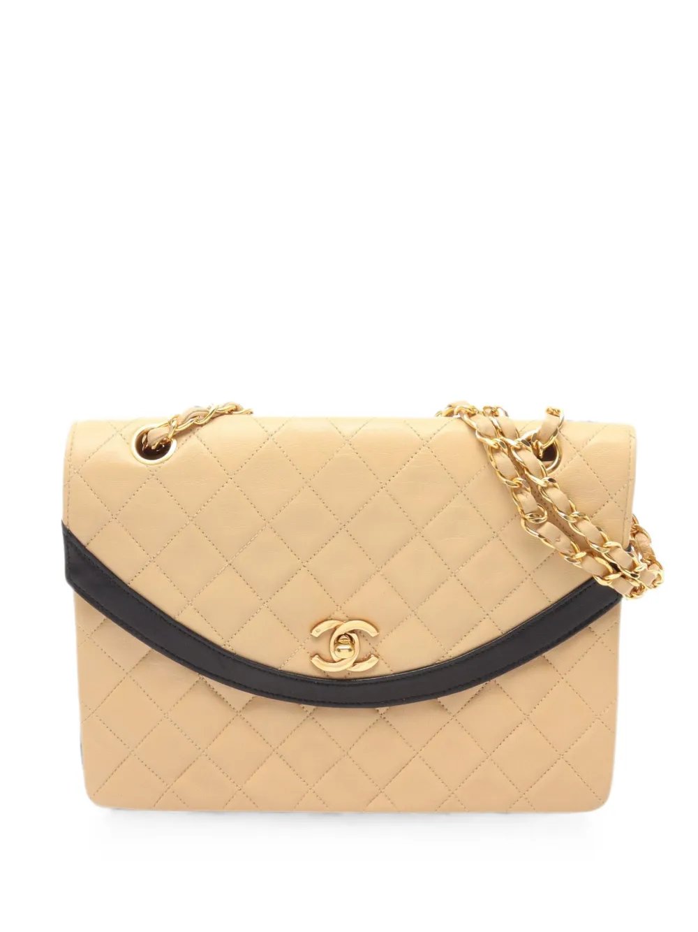 Single Flap quilted shoulder bag