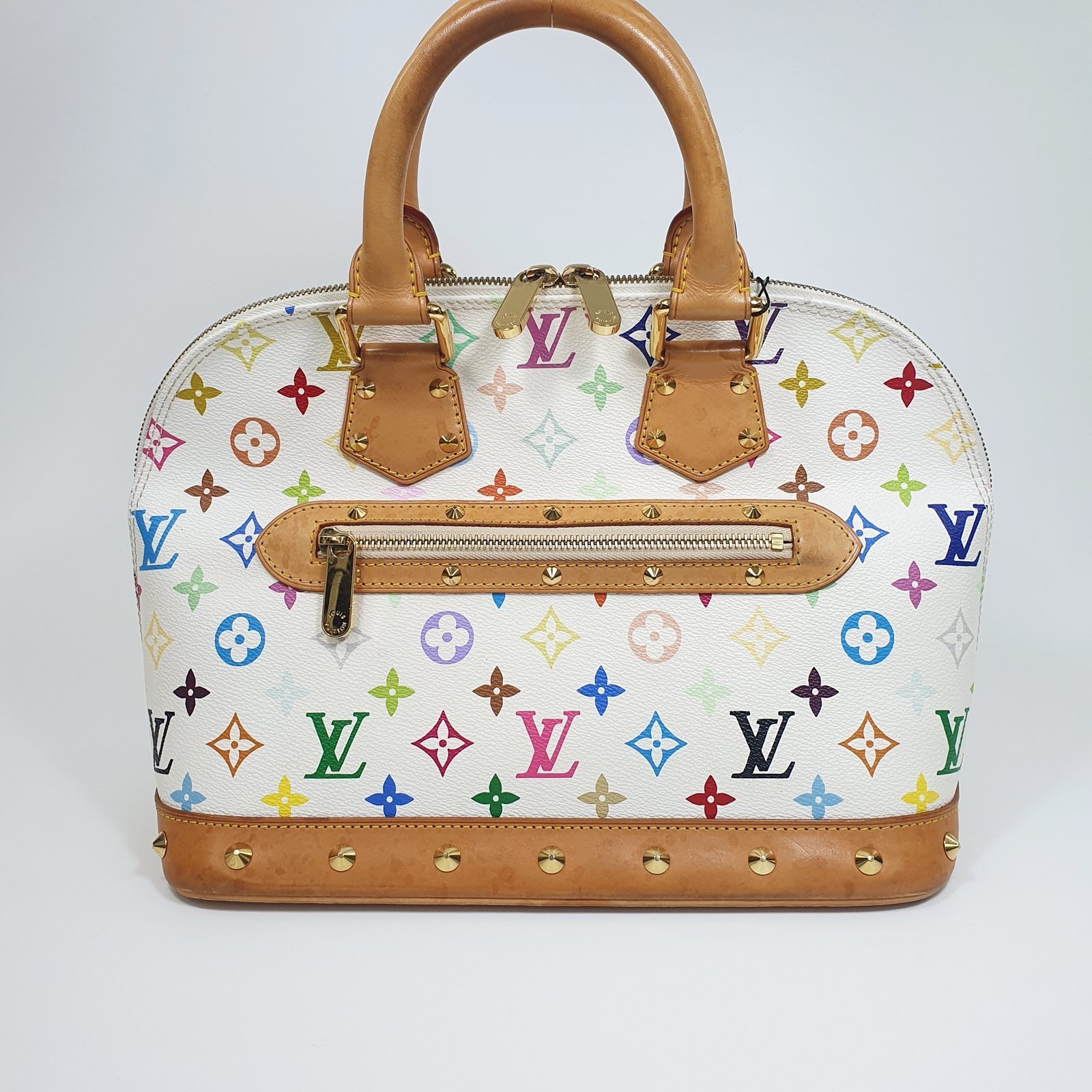 Leather tote