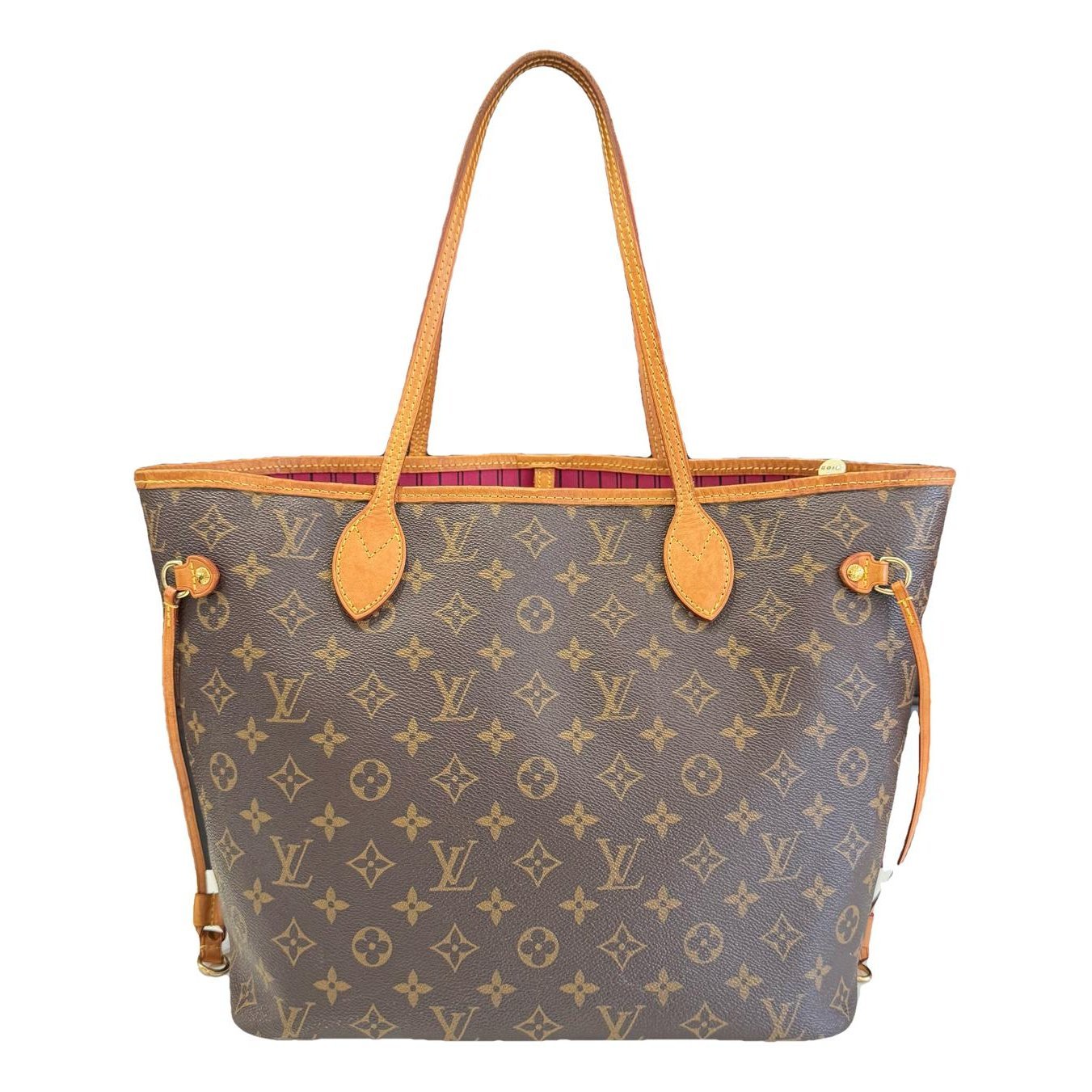 Neverfull leather handbag