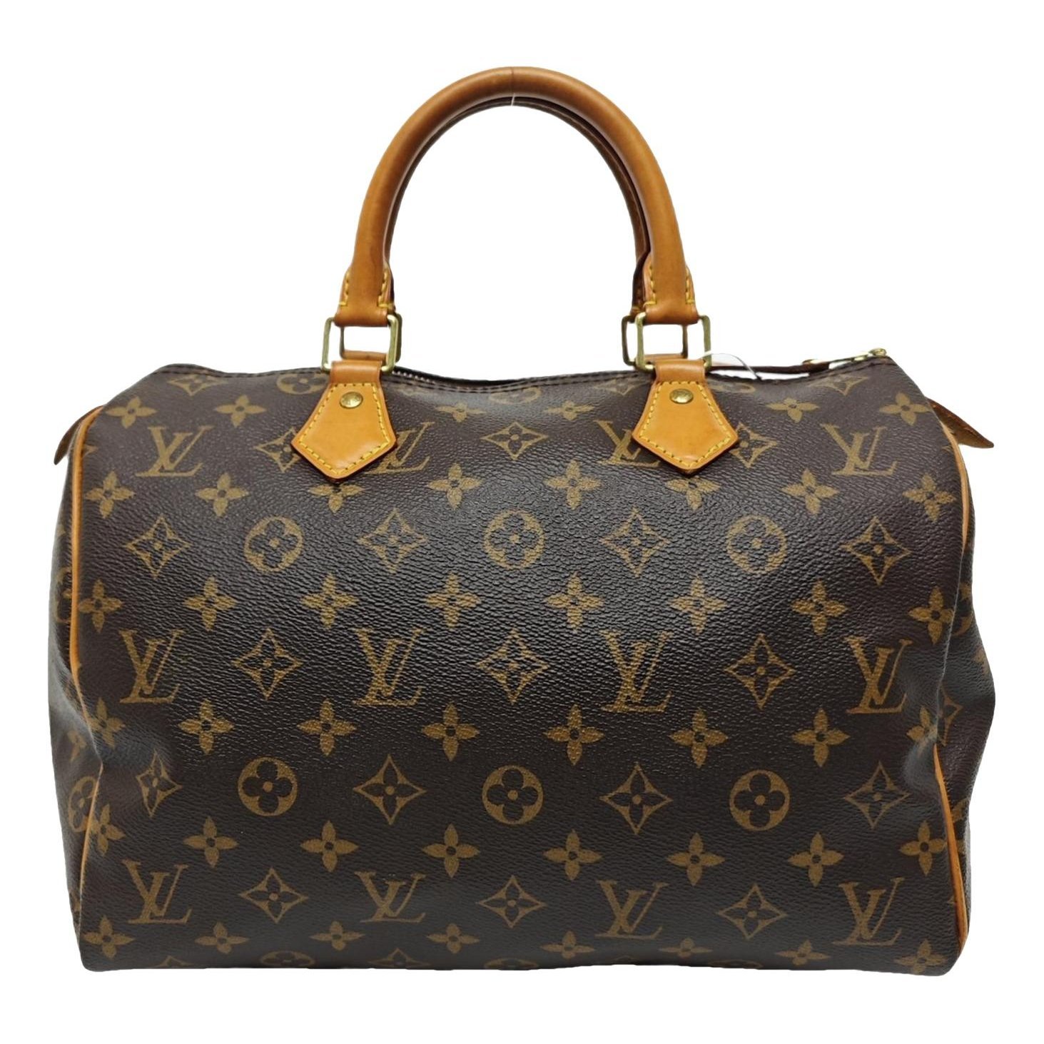 Nano Speedy / Mini HL leather handbag