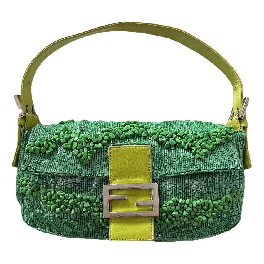 Baguette glitter handbag