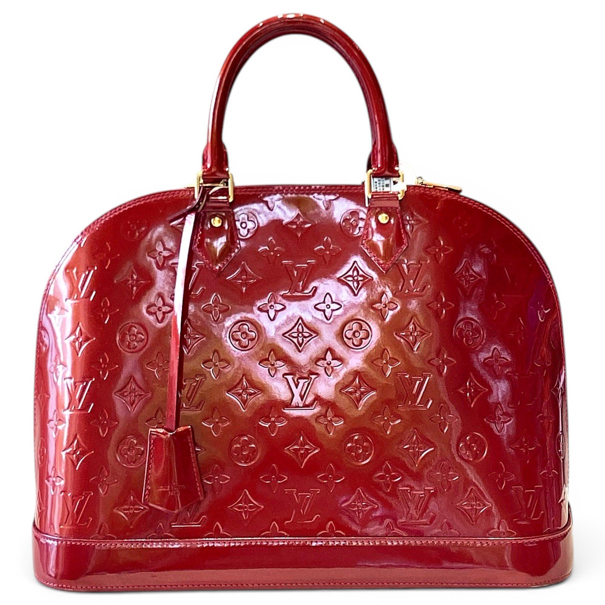 Alma patent leather handbag