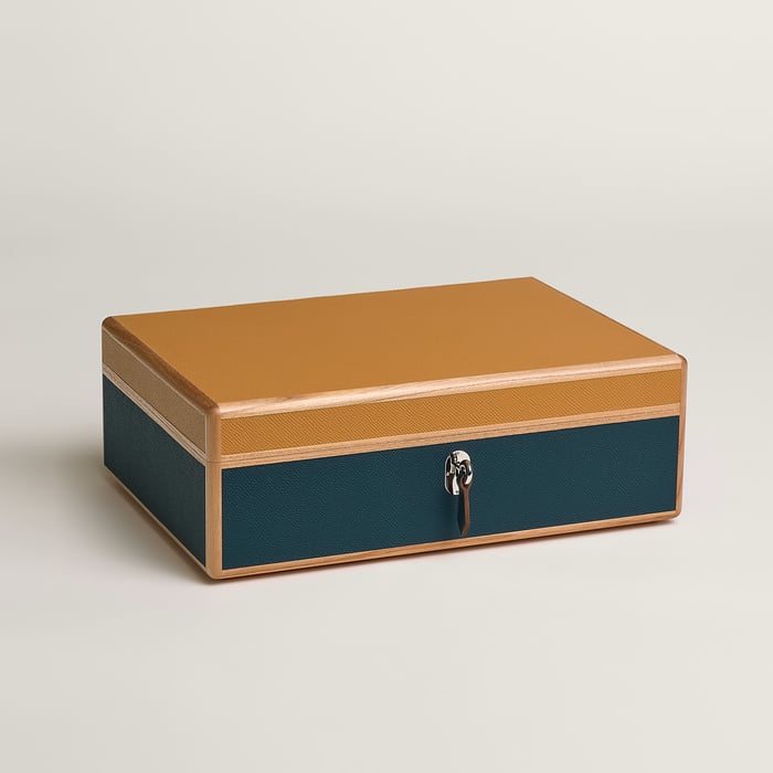 Sésame Amalthee Tricolore Watch Box, Large Model