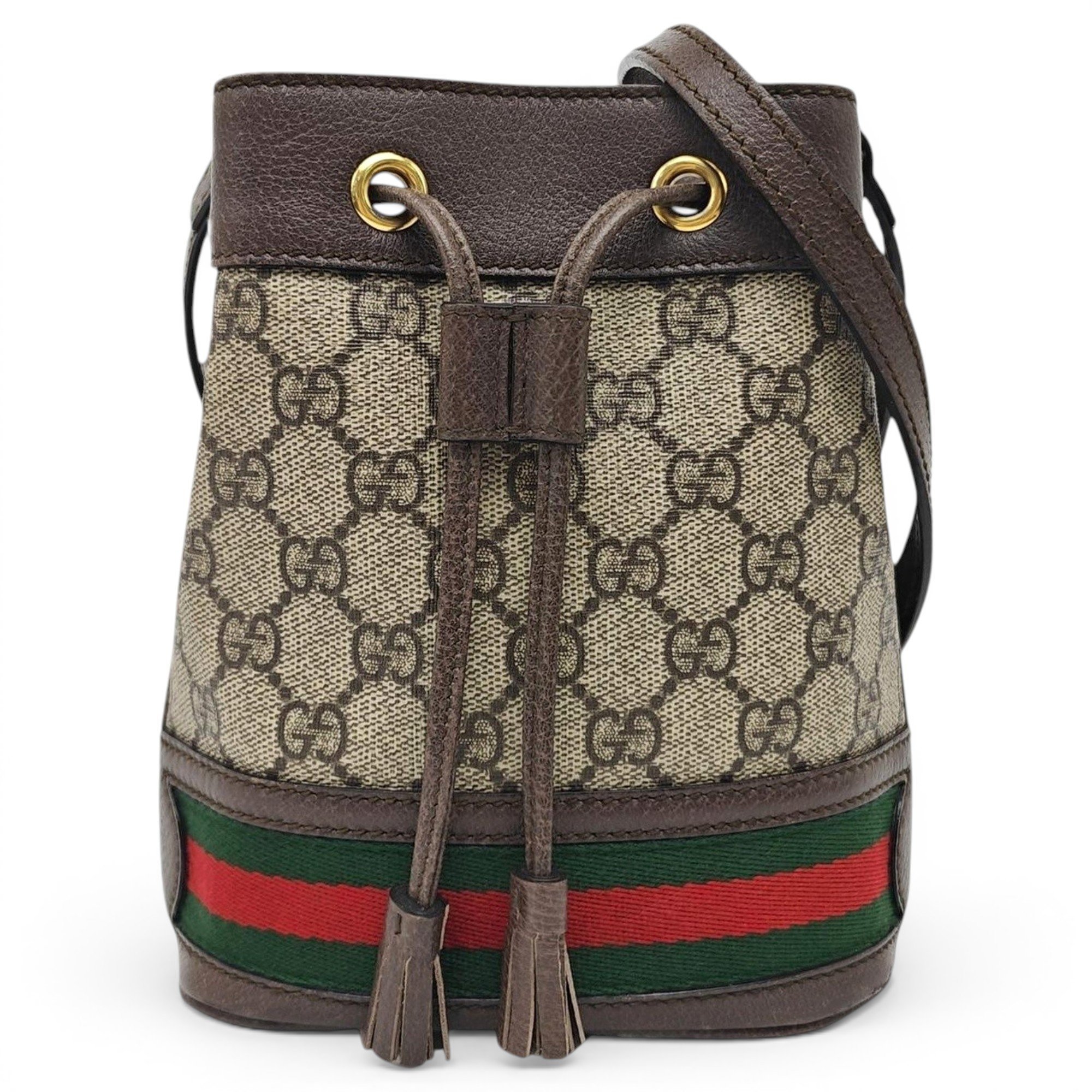 Ophidia leather handbag