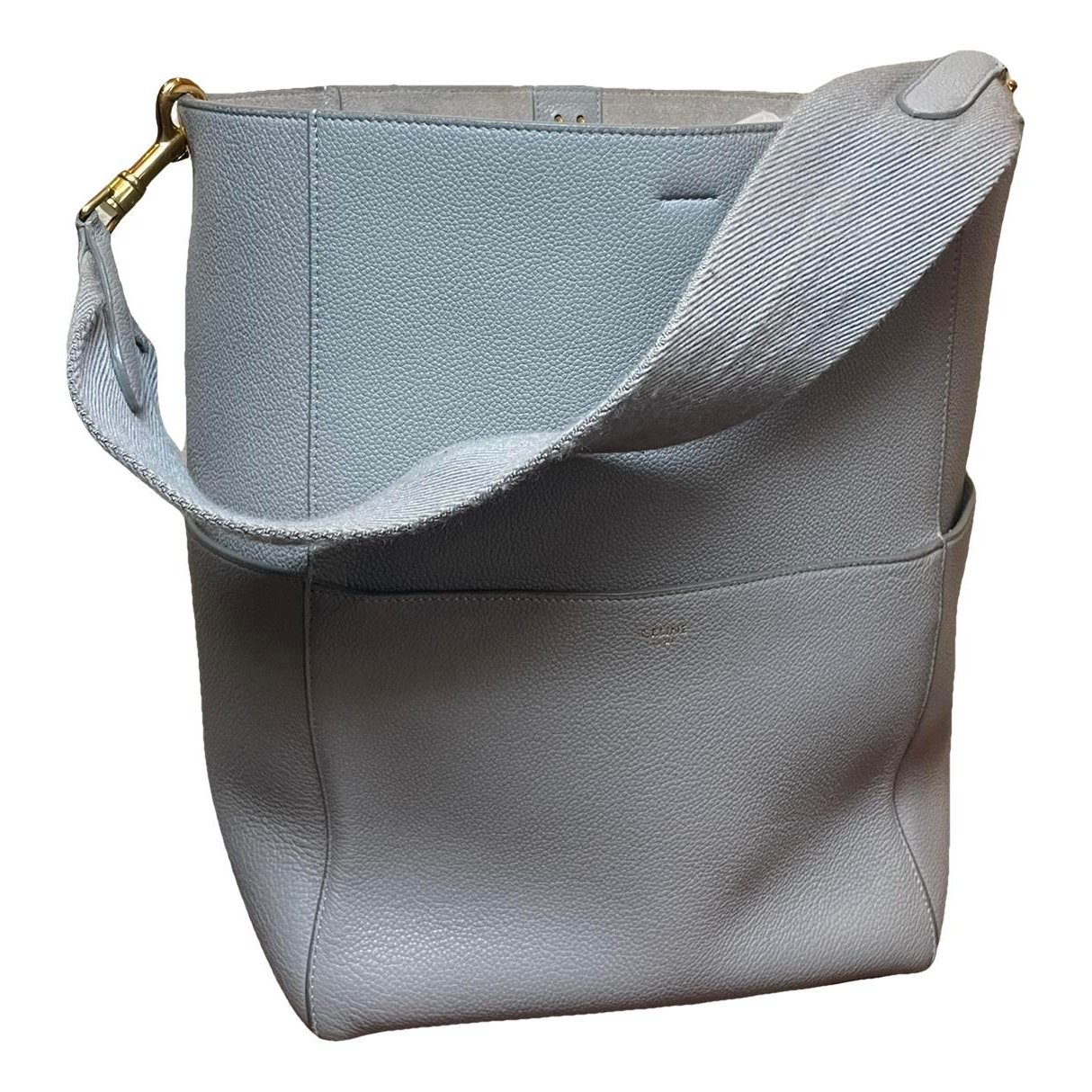Seau Sangle leather tote