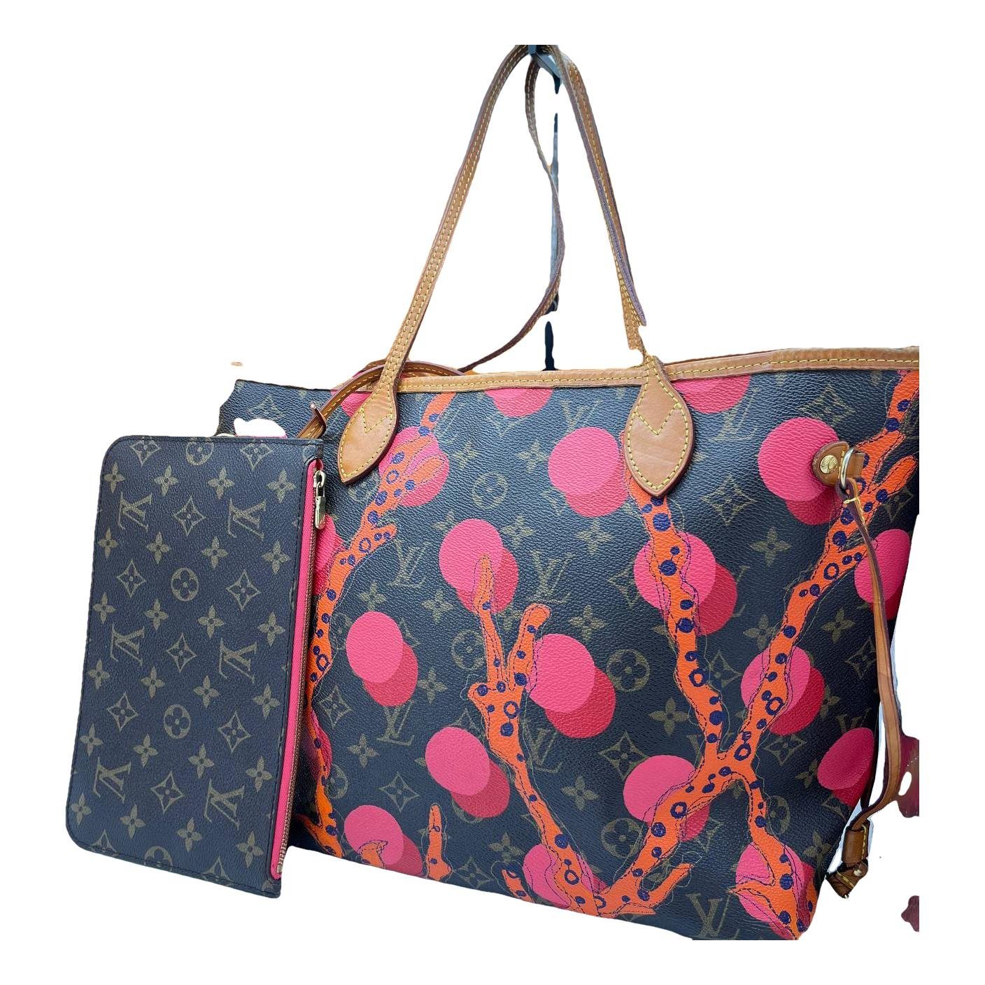 Neverfull leather tote