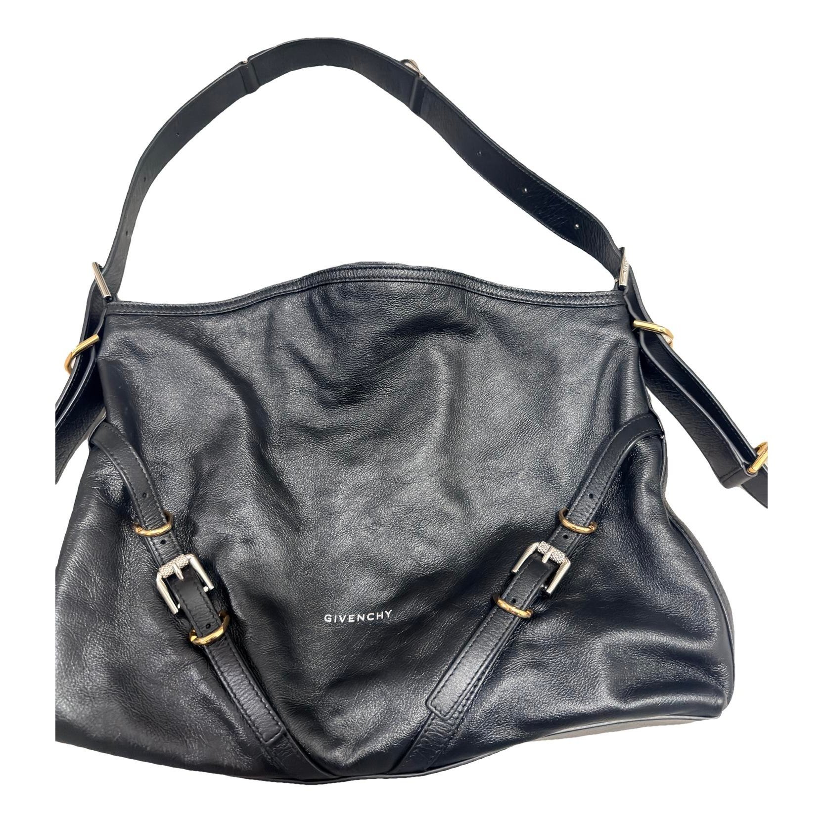 Voyou leather handbag