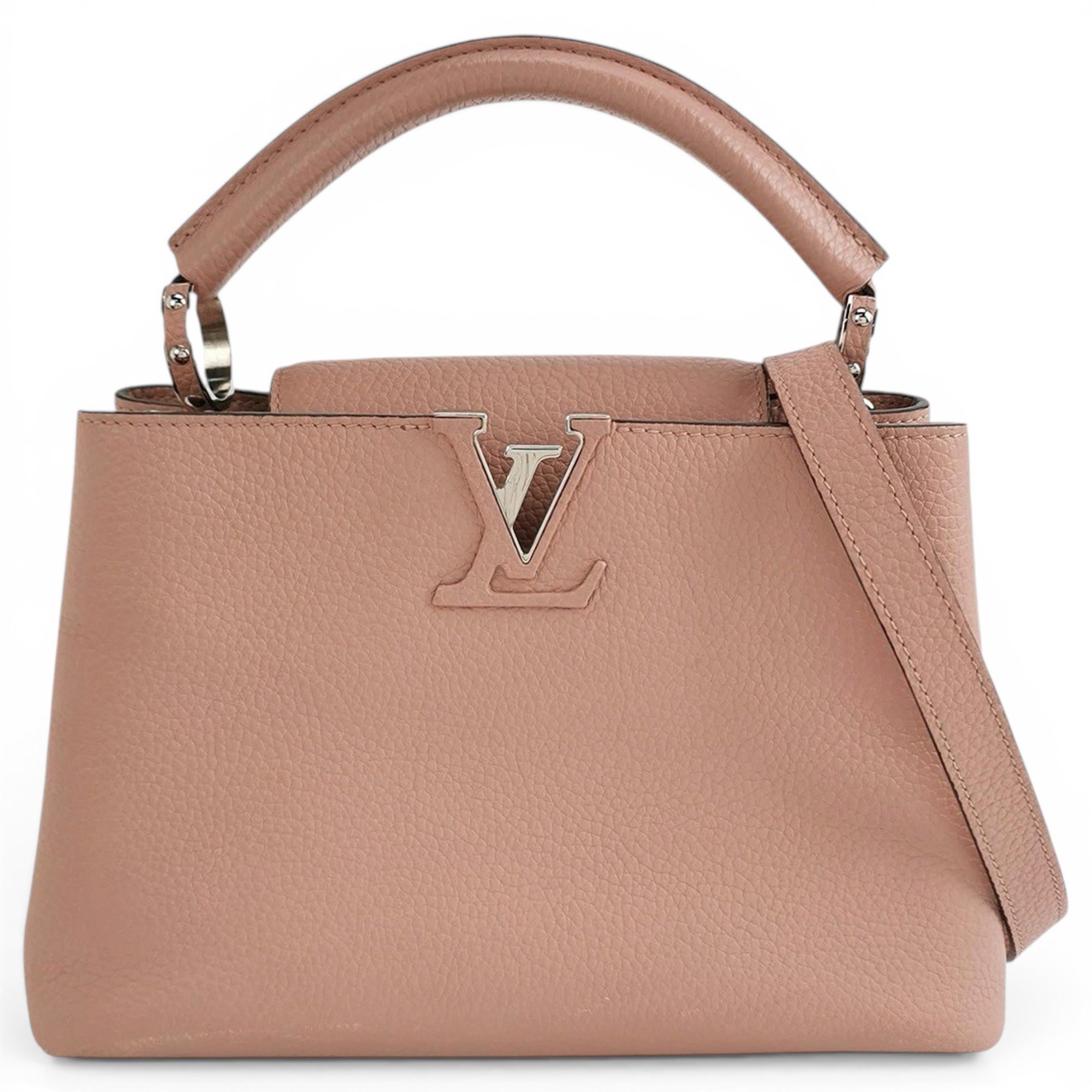 Capucines leather handbag