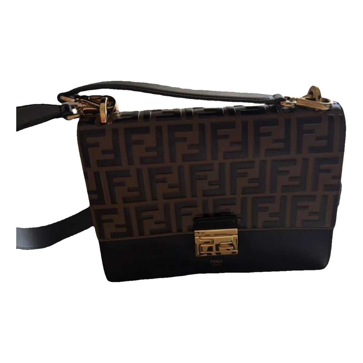 Kan U leather crossbody bag