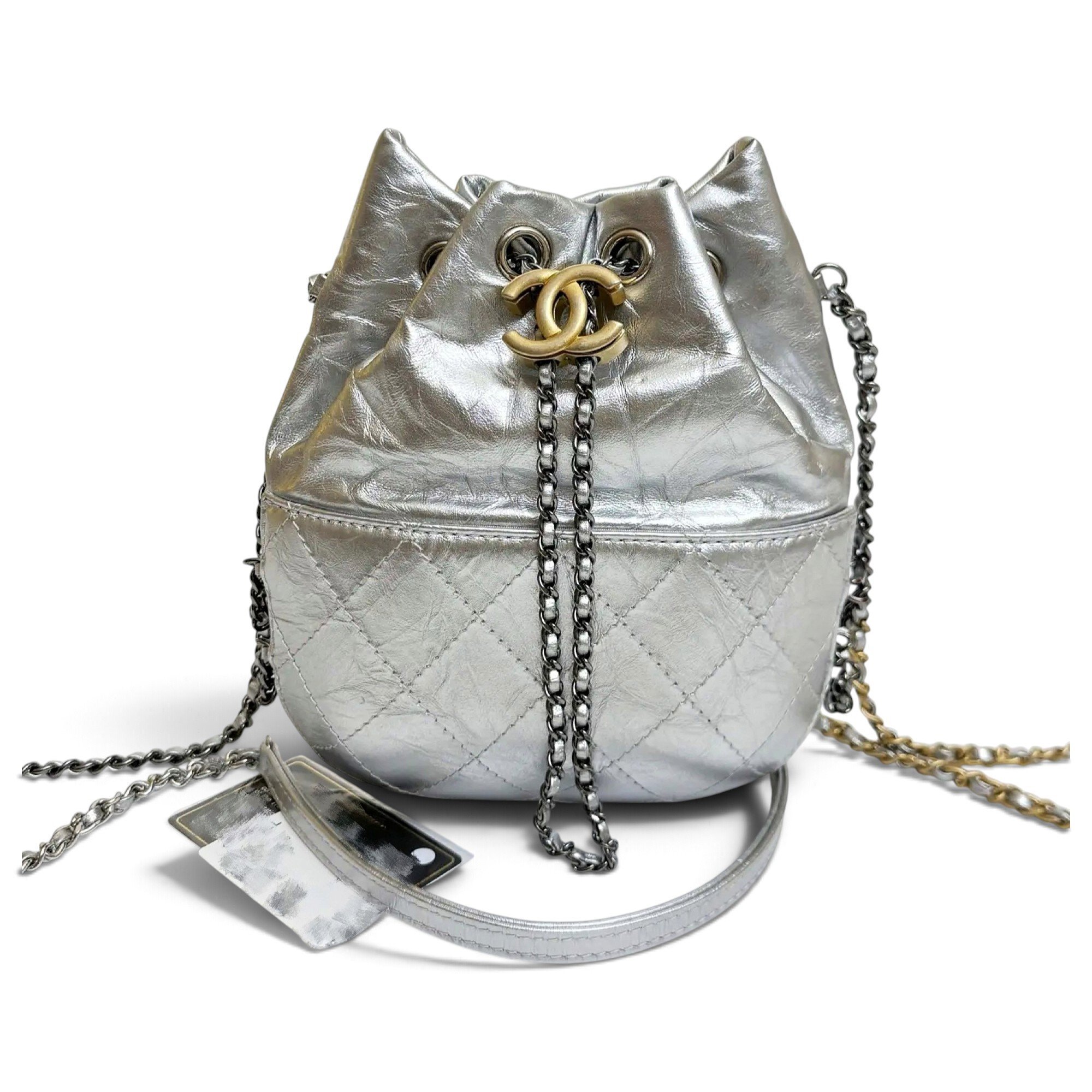 Gabrielle Bucket leather handbag