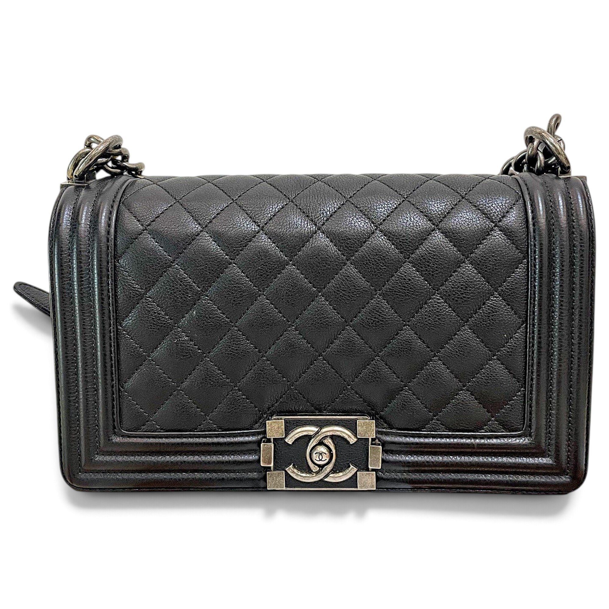 Boy leather handbag