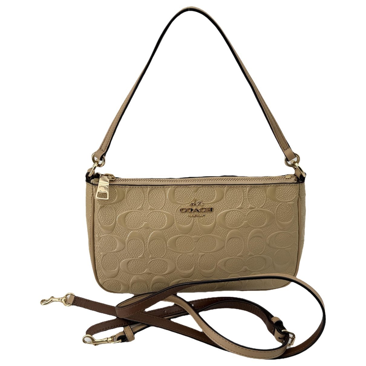 Tabby patent leather handbag