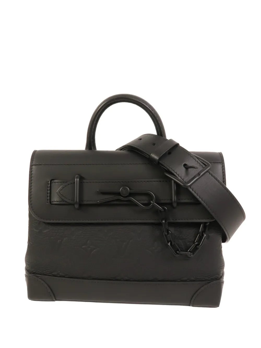 PM Steamer two-way calfskin tote bag