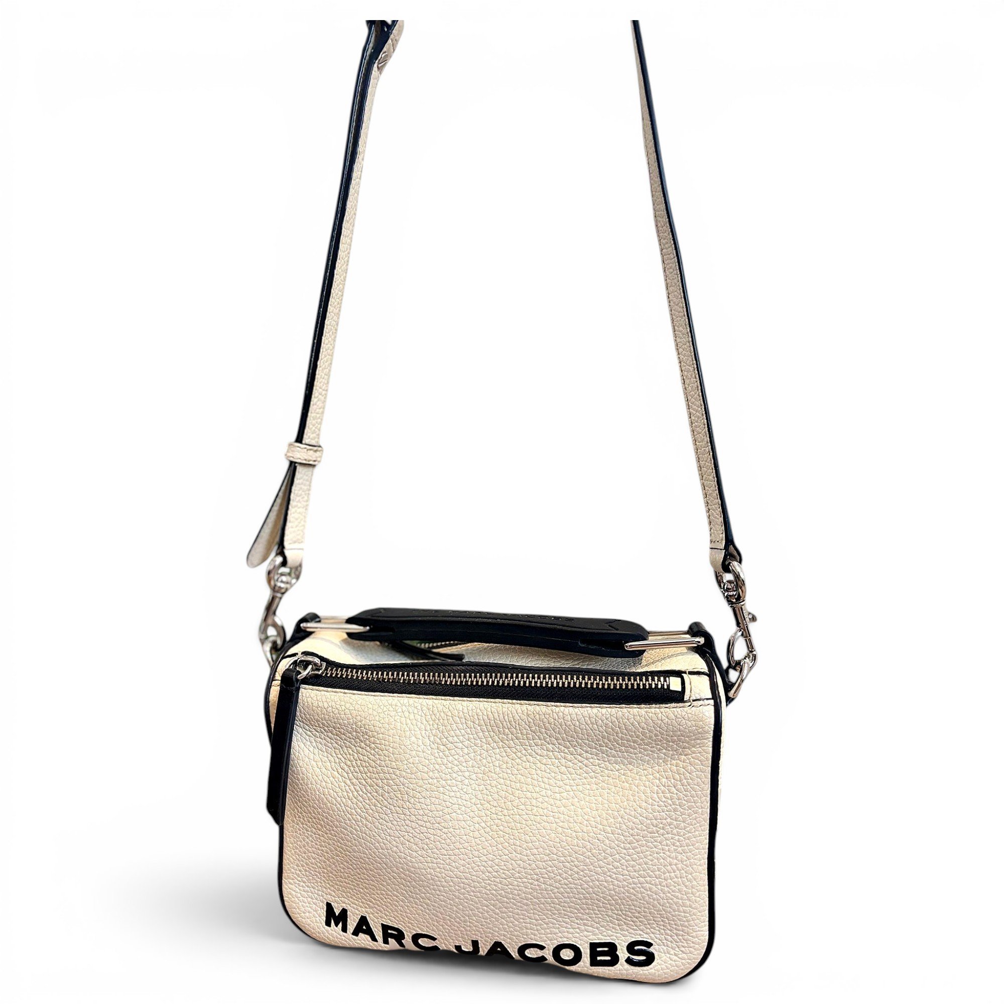 The Box Bag leather crossbody bag