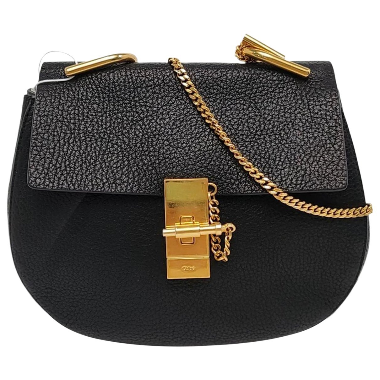 Drew leather handbag