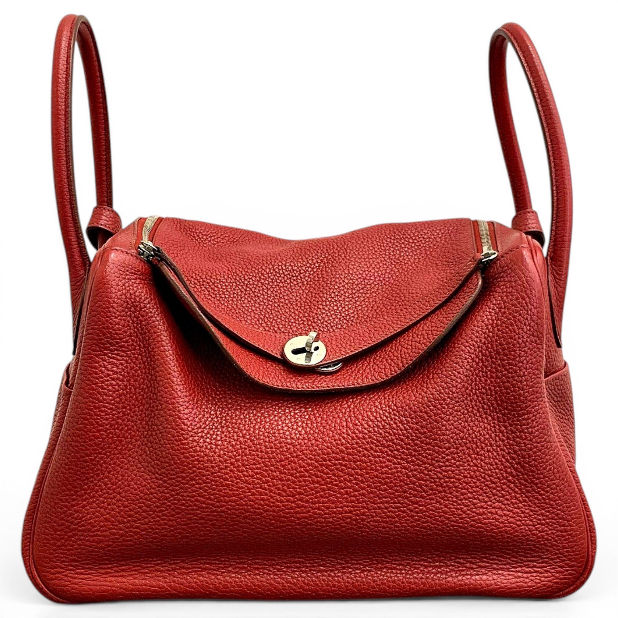 Lindy leather handbag
