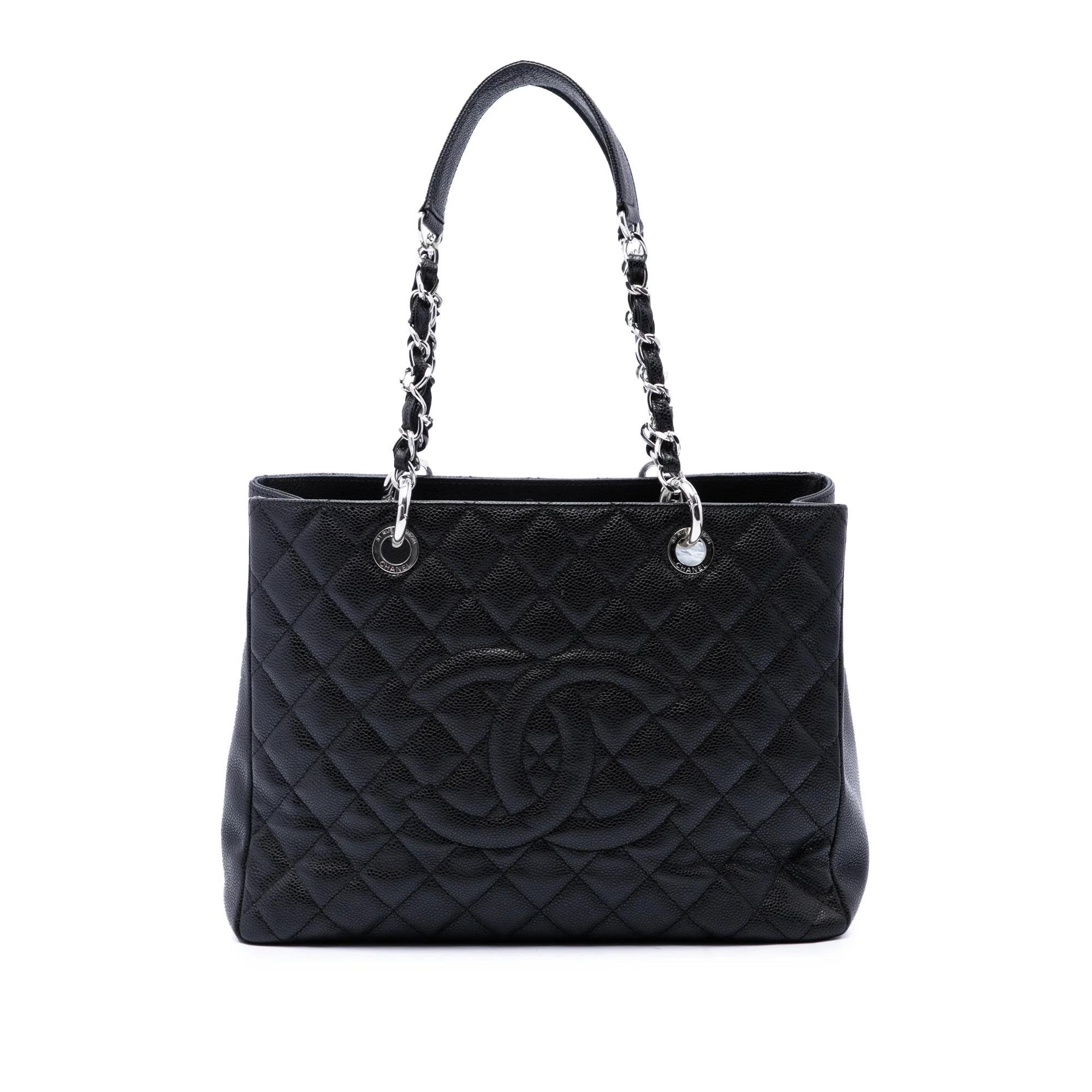 Grand shopping leather handbag
