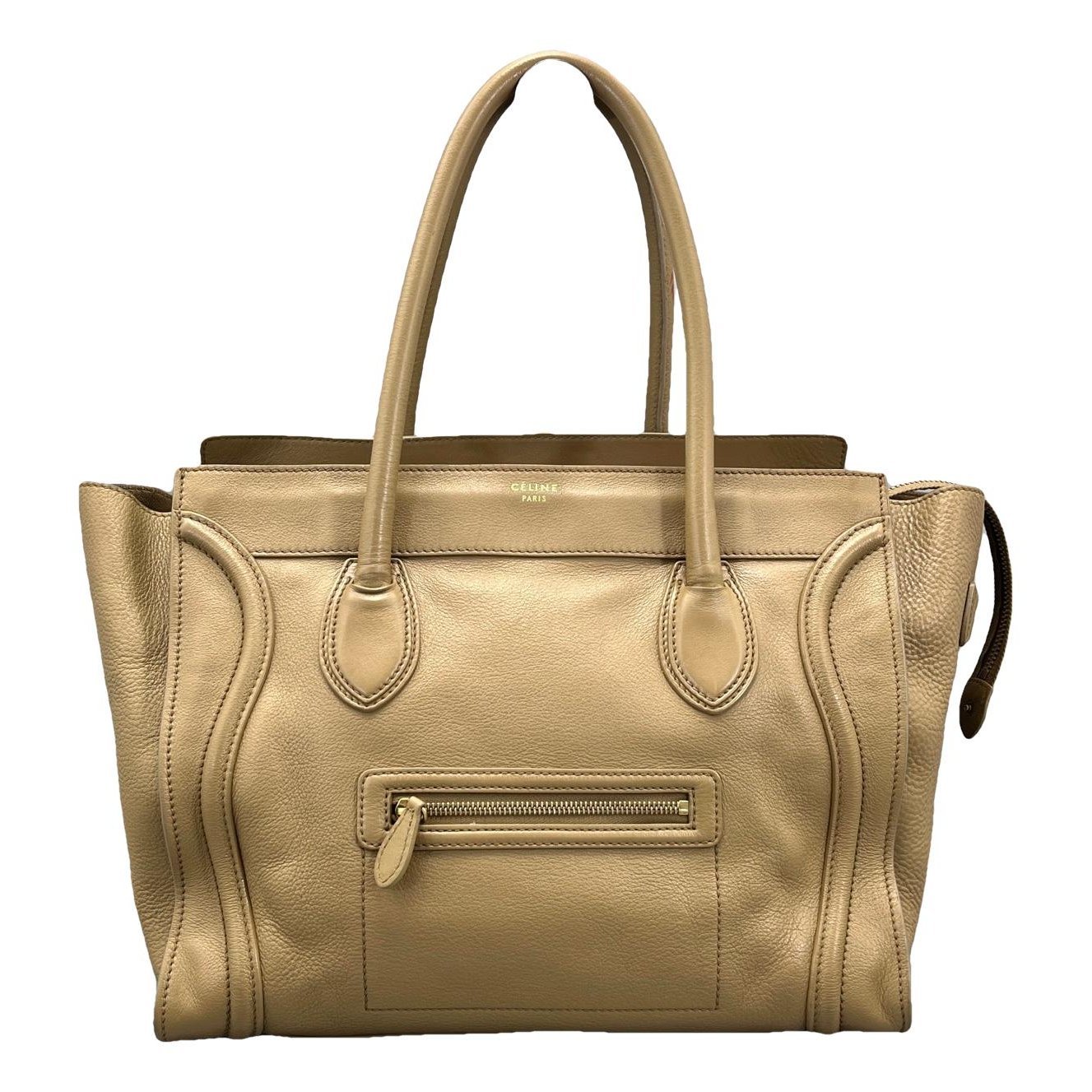 Luggage leather handbag