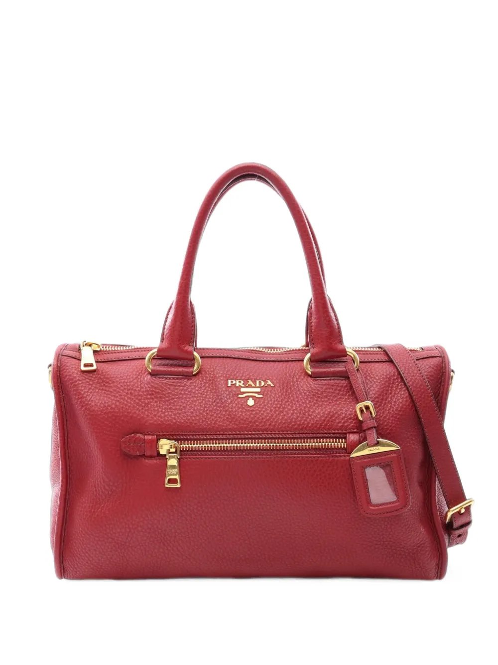 2010s pebbled leather tote bag