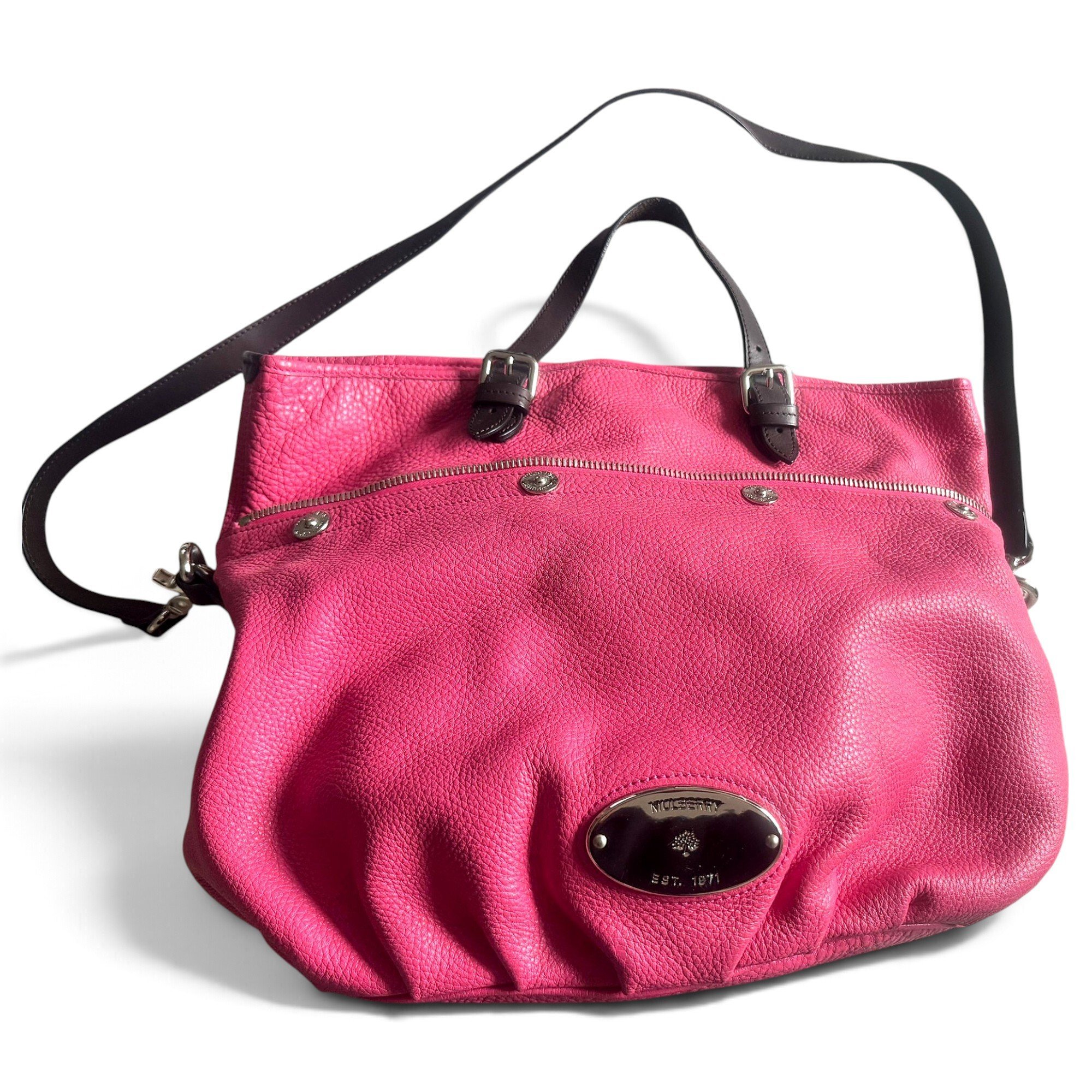 Mitzy leather tote