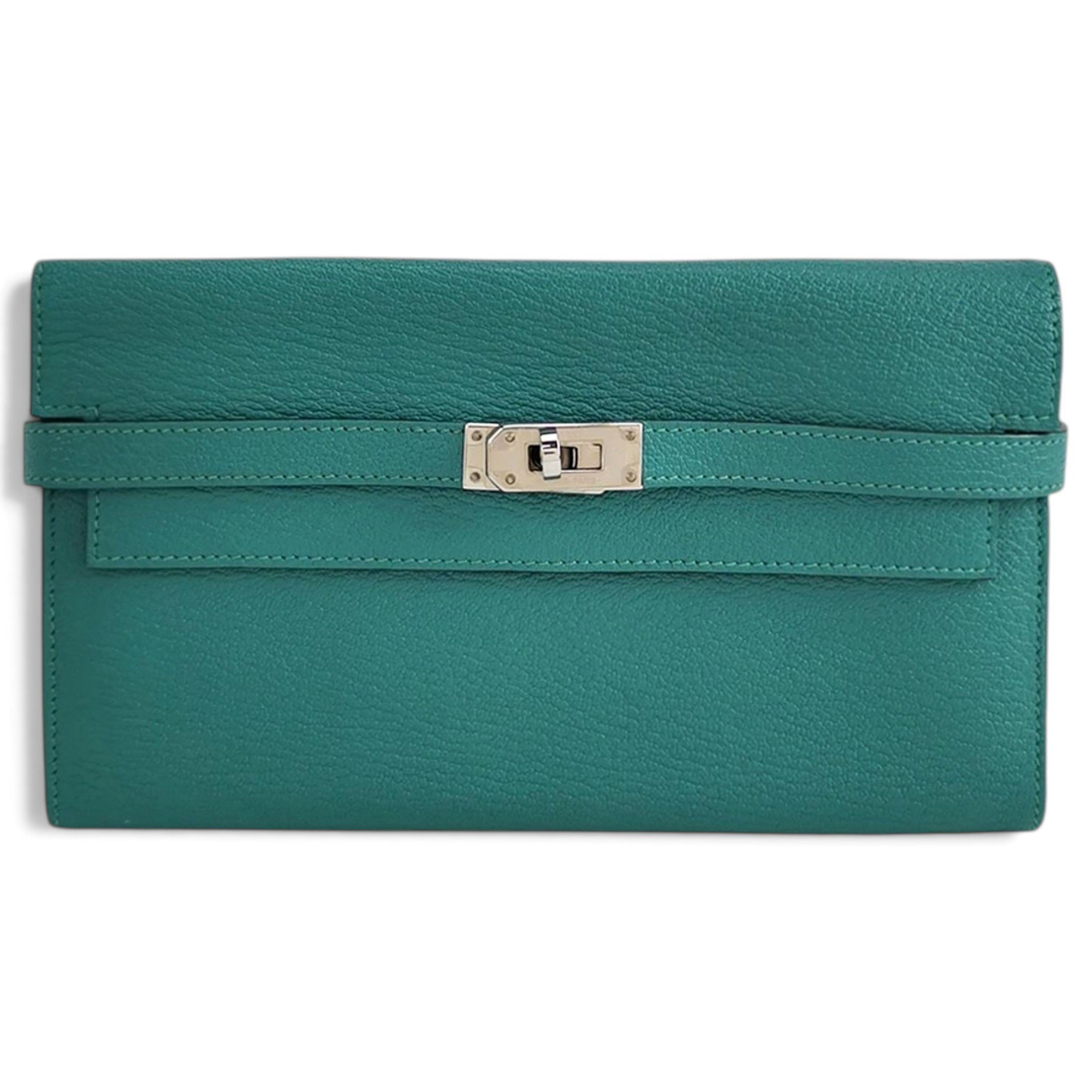 Kelly to go leather clutch bag
