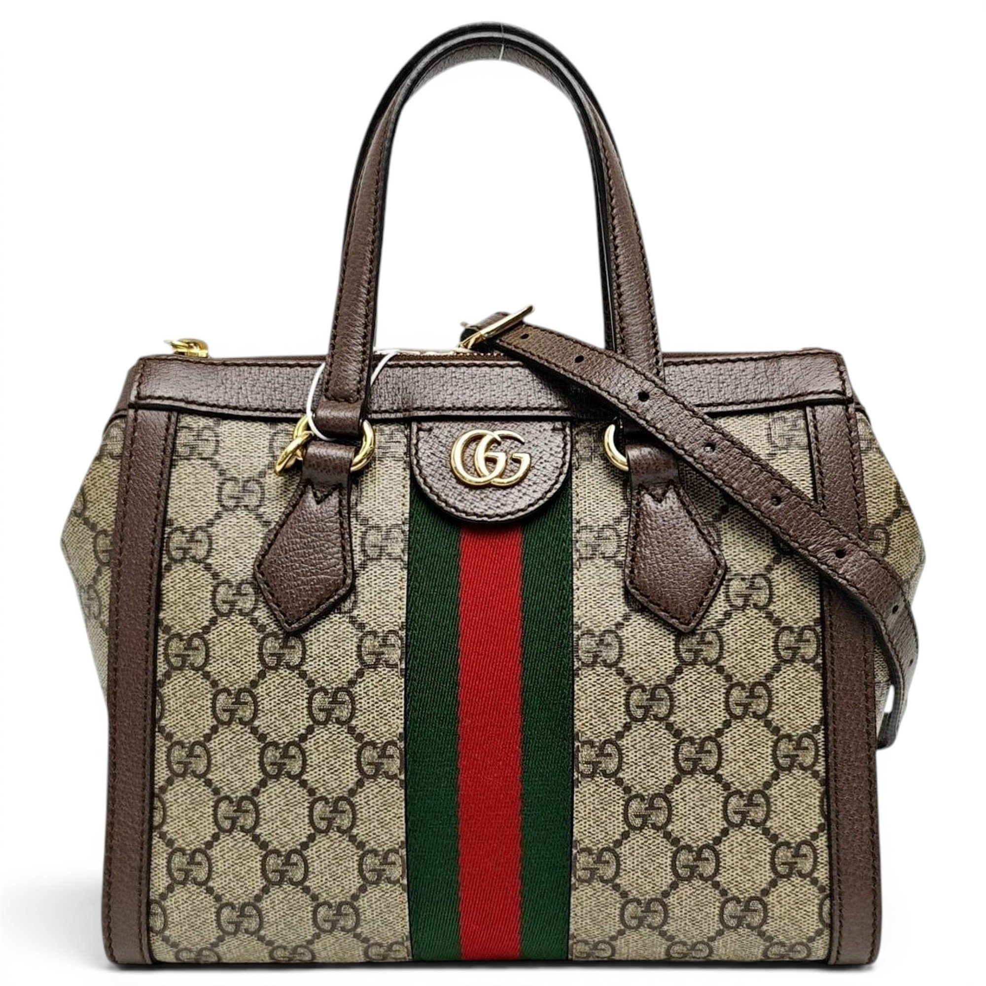 Ophidia leather handbag