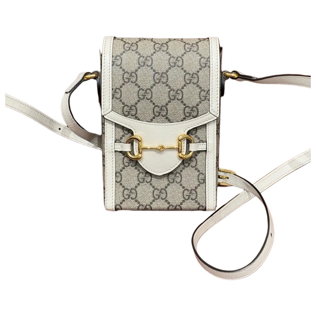 Horsebit 1955 leather mini bag