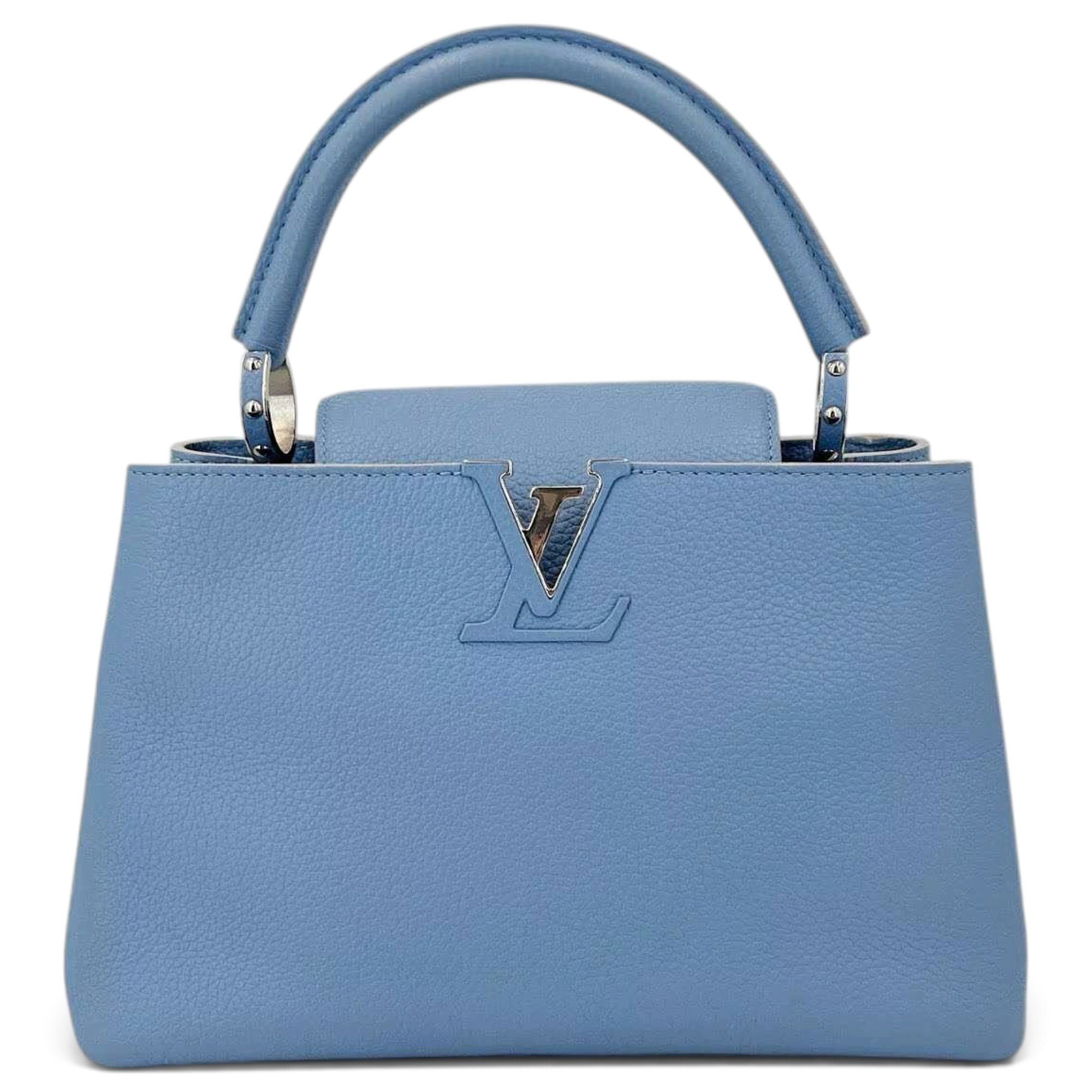 Capucines leather handbag