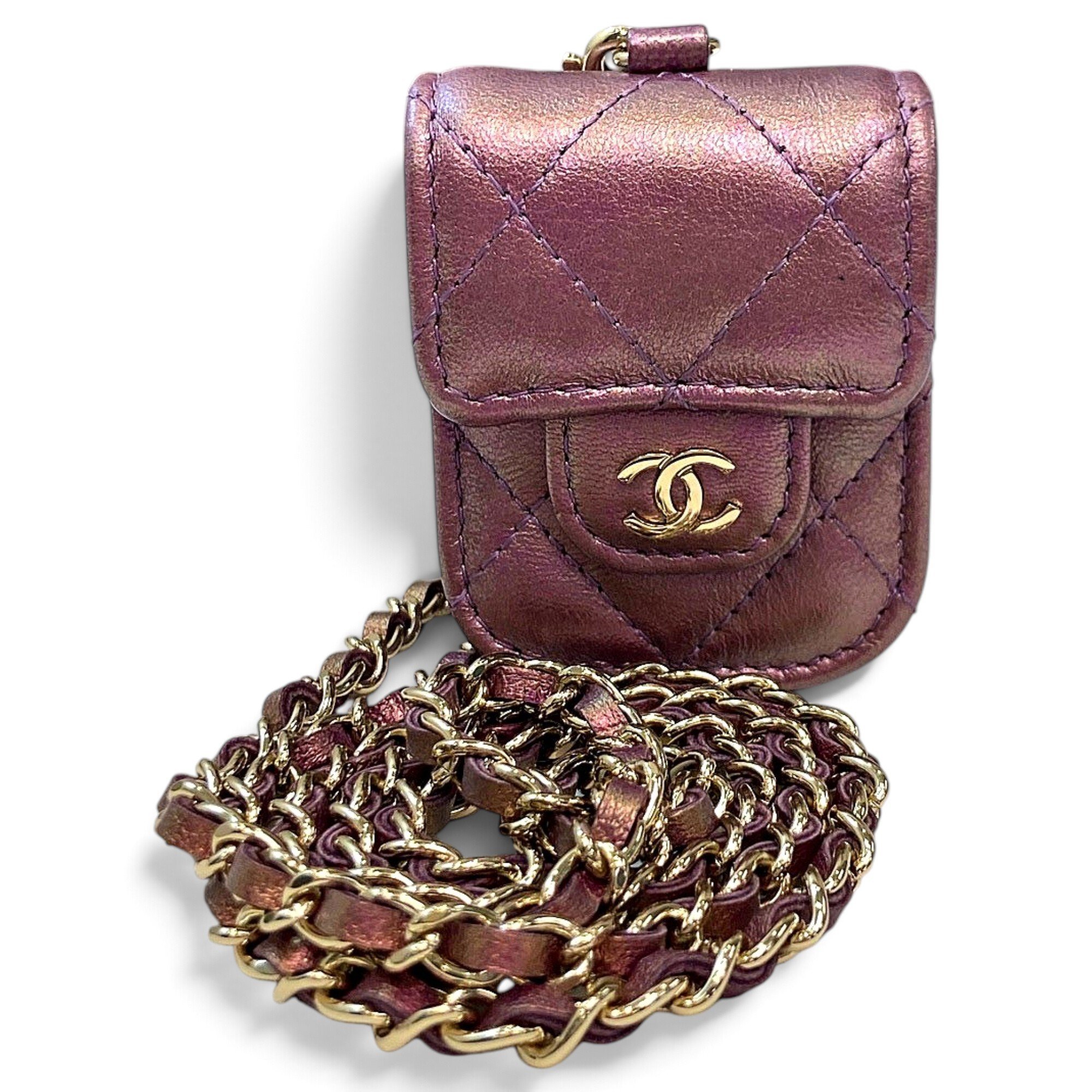 Leather mini bag