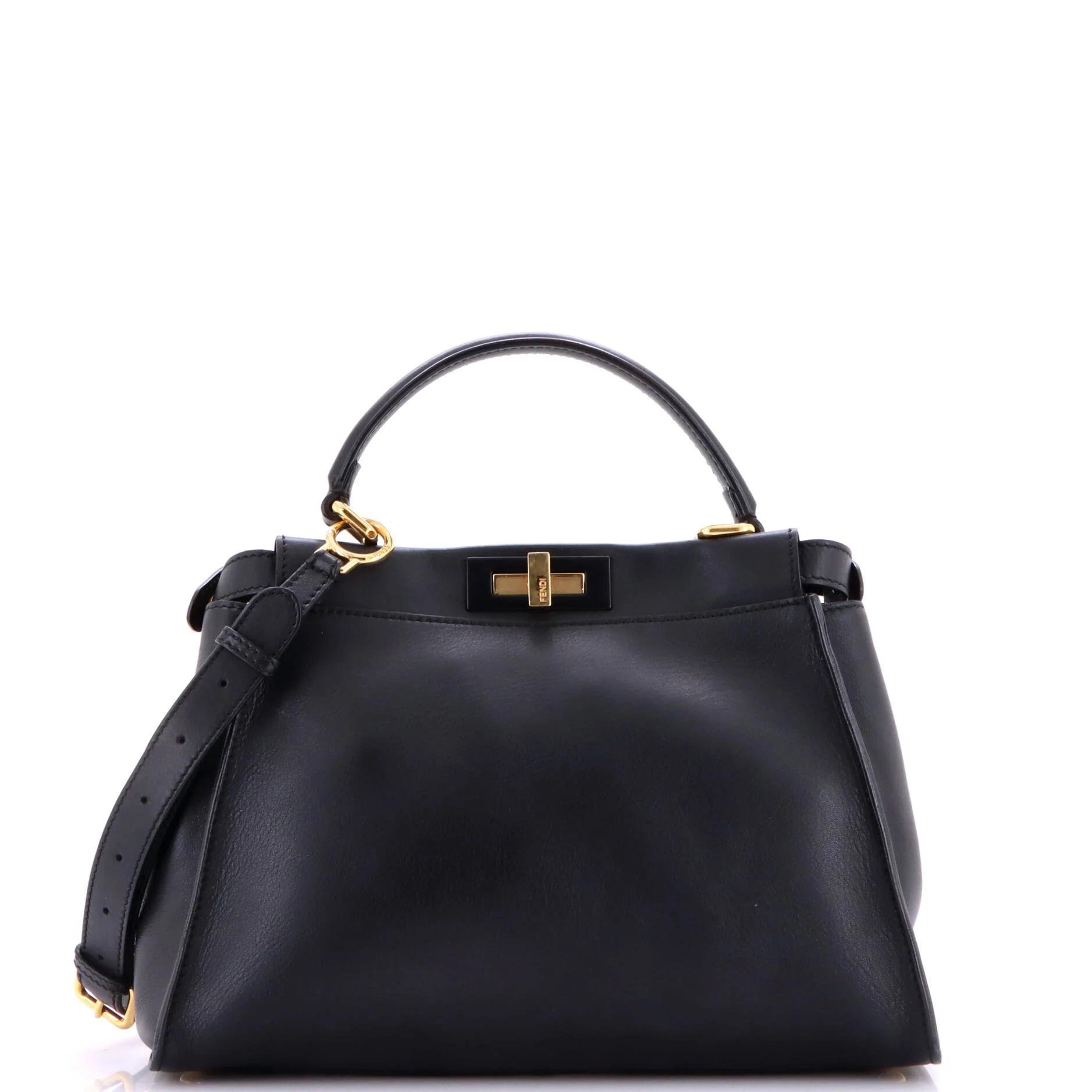 Leather handbag