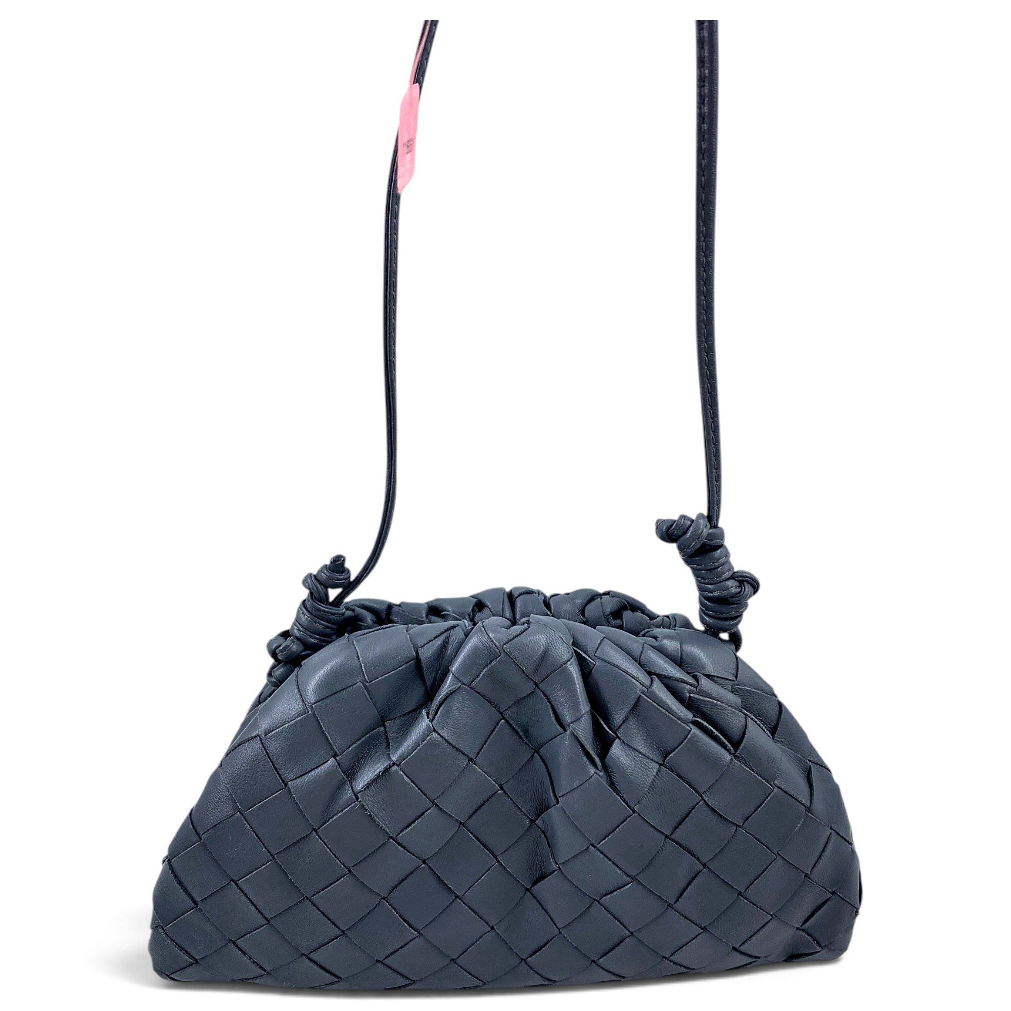 Pouch leather handbag