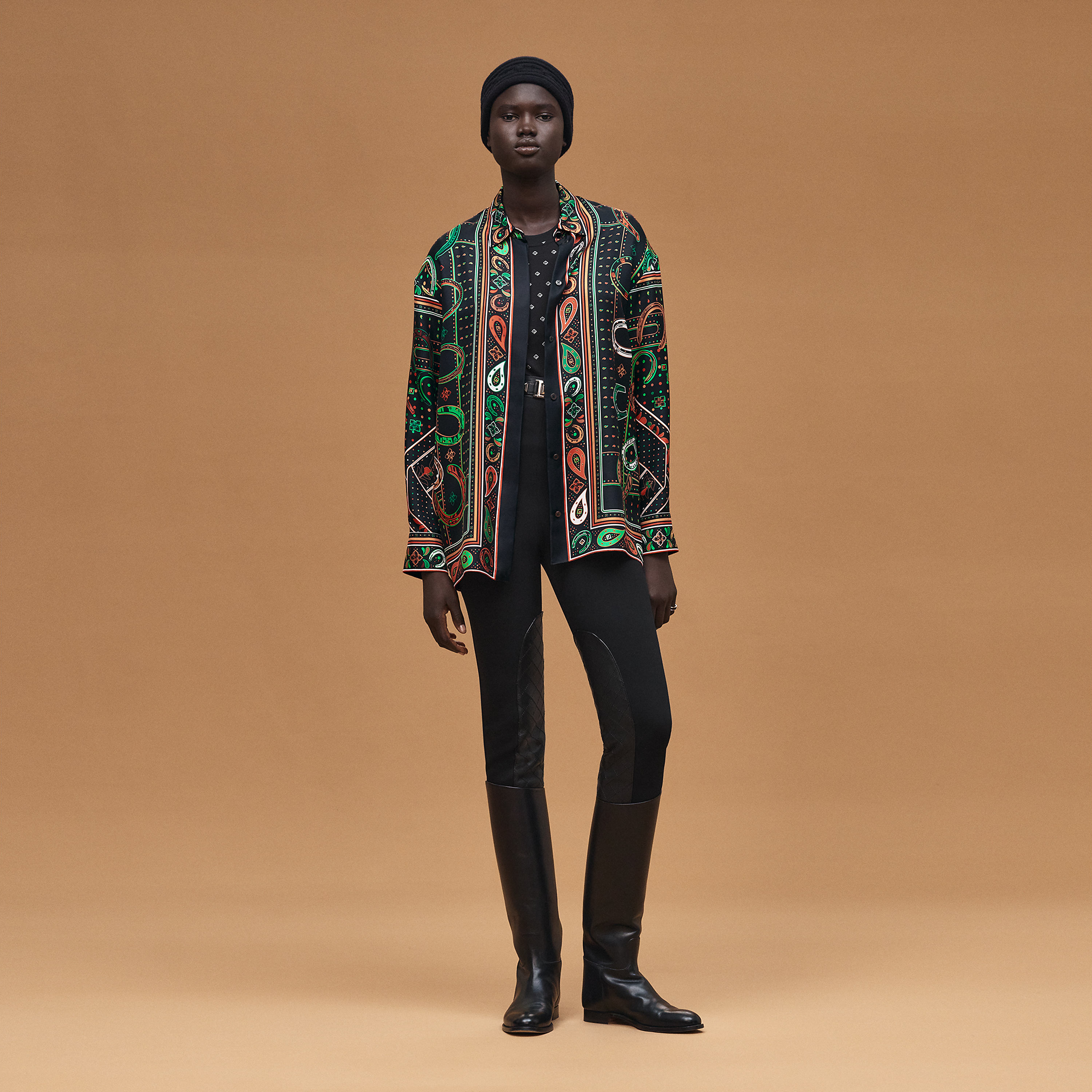"Porte-Bonheur Bandana" shirt